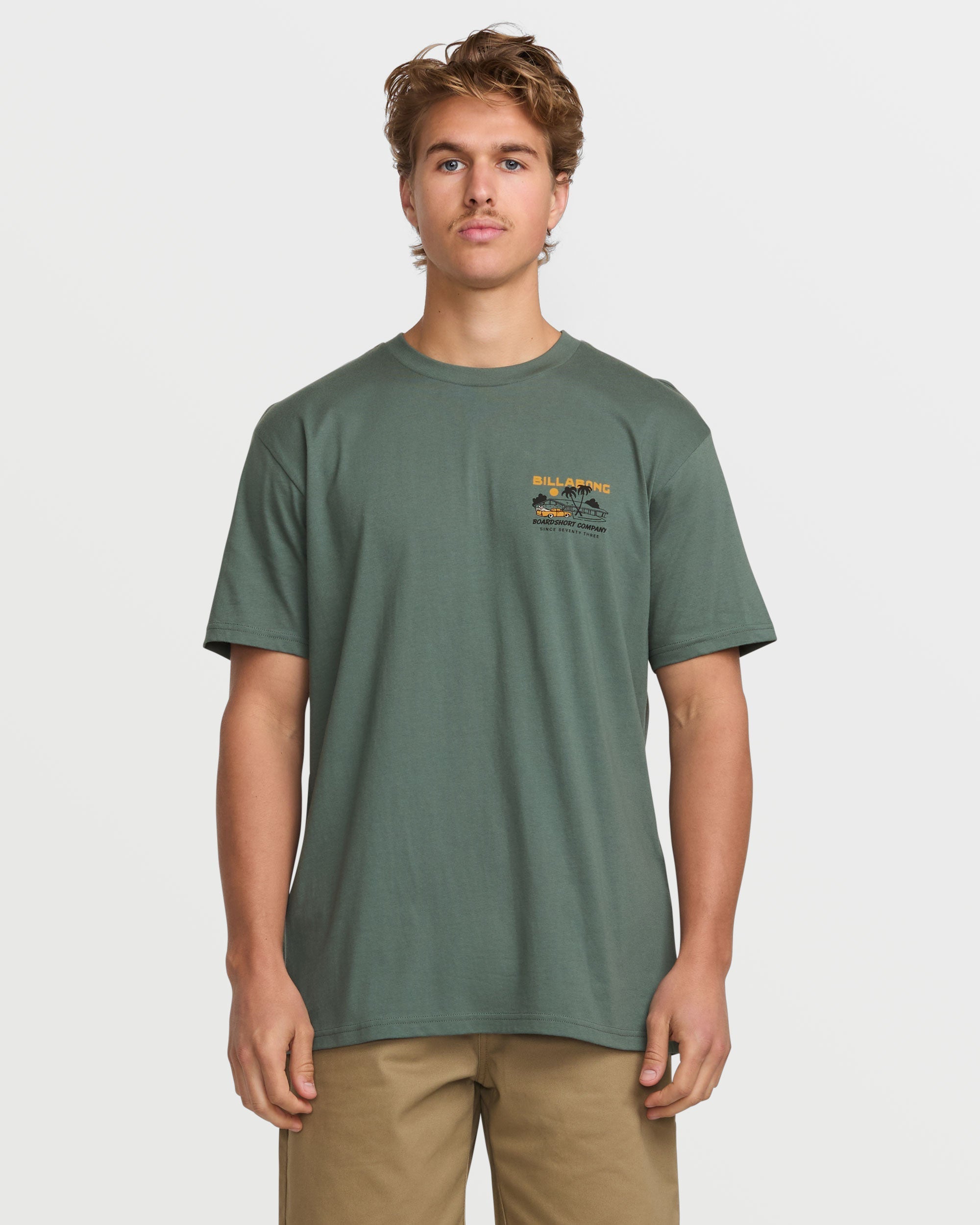 Palm Springs Premium Tee - Dark Slate - Image 2
