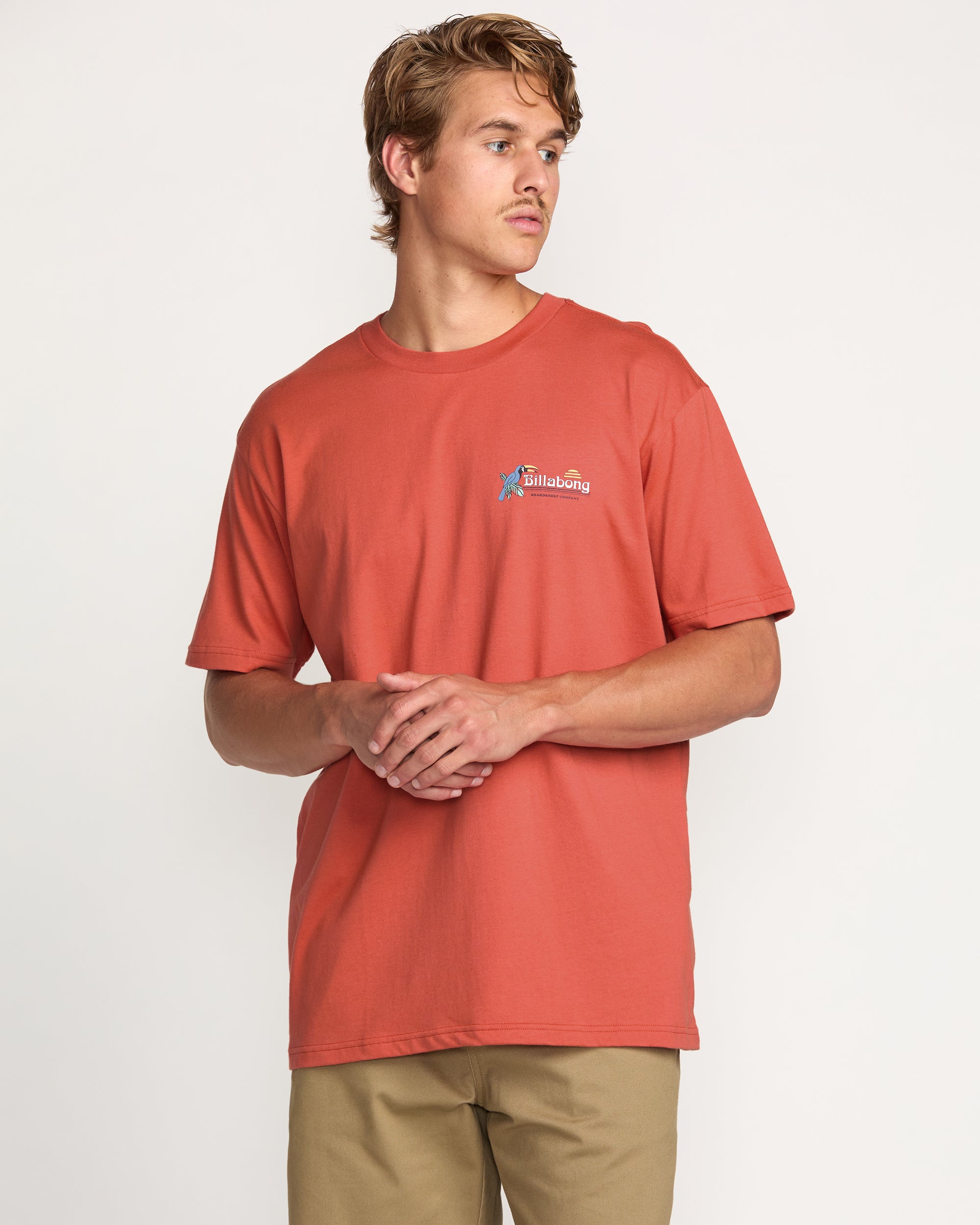 Lounge Premium Tee - Washed Red
