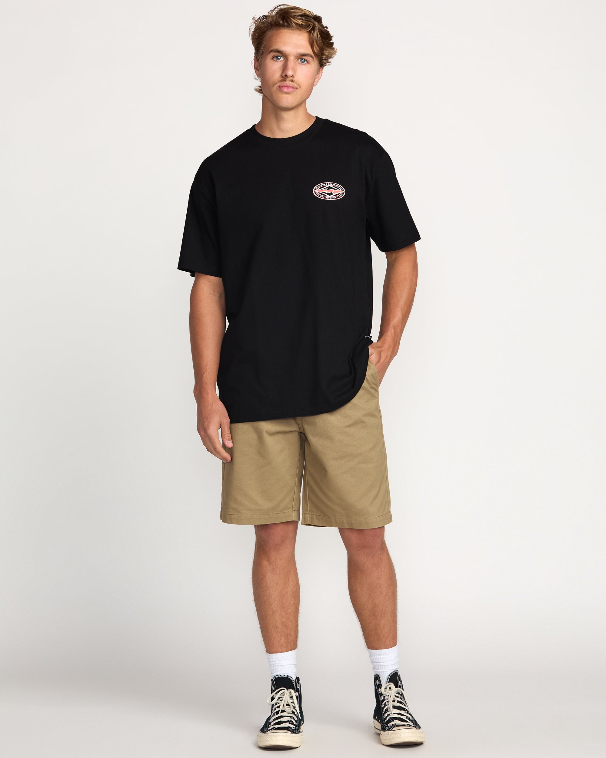 Diamond Vision Regular Tee - Black - Image 5