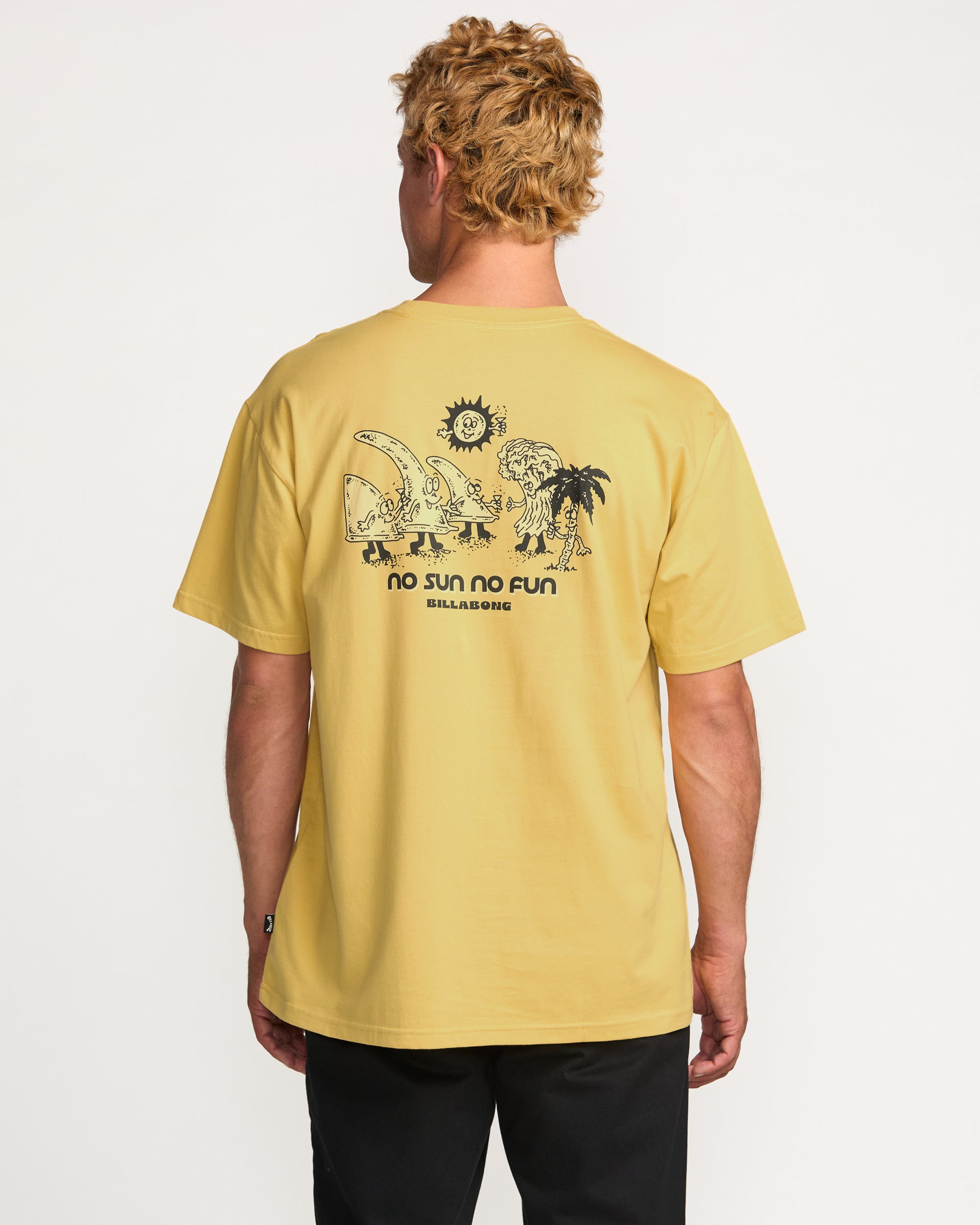 Sun Fun Regular Tee - Vintage Gold - Image 2