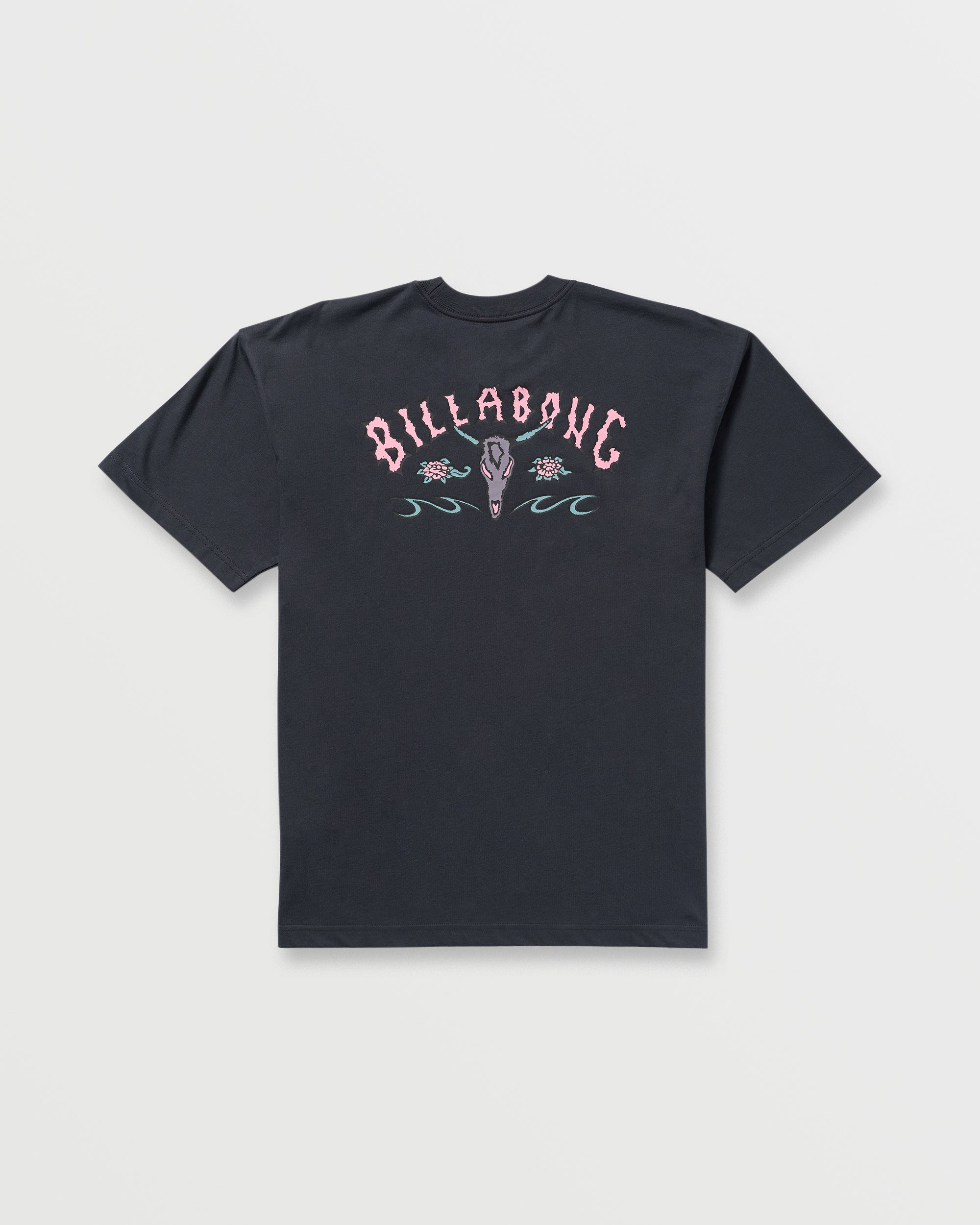 Raging Bull Regular Tee - Washed Black - Image 5