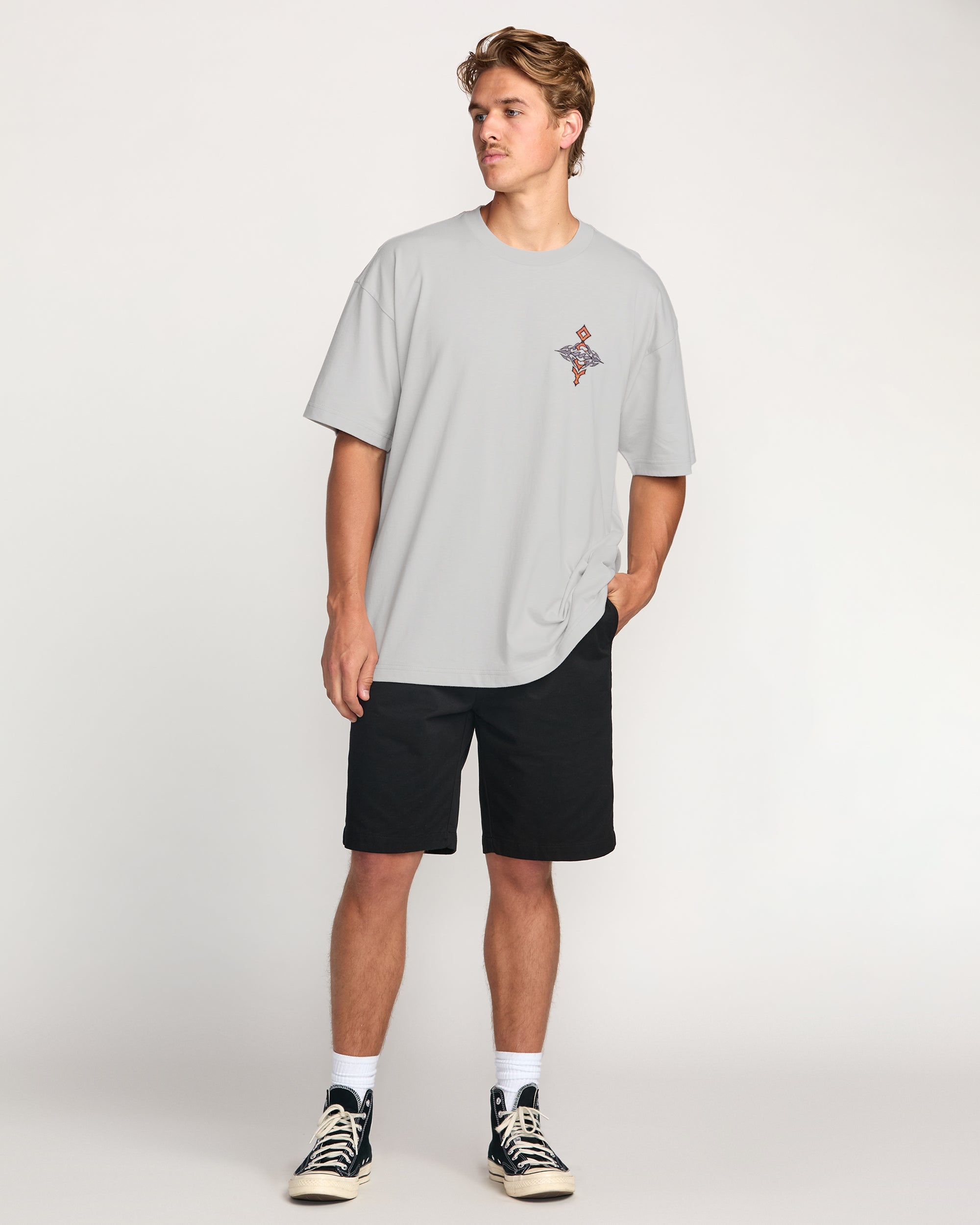 Occy OG Tee - Silver - Image 7