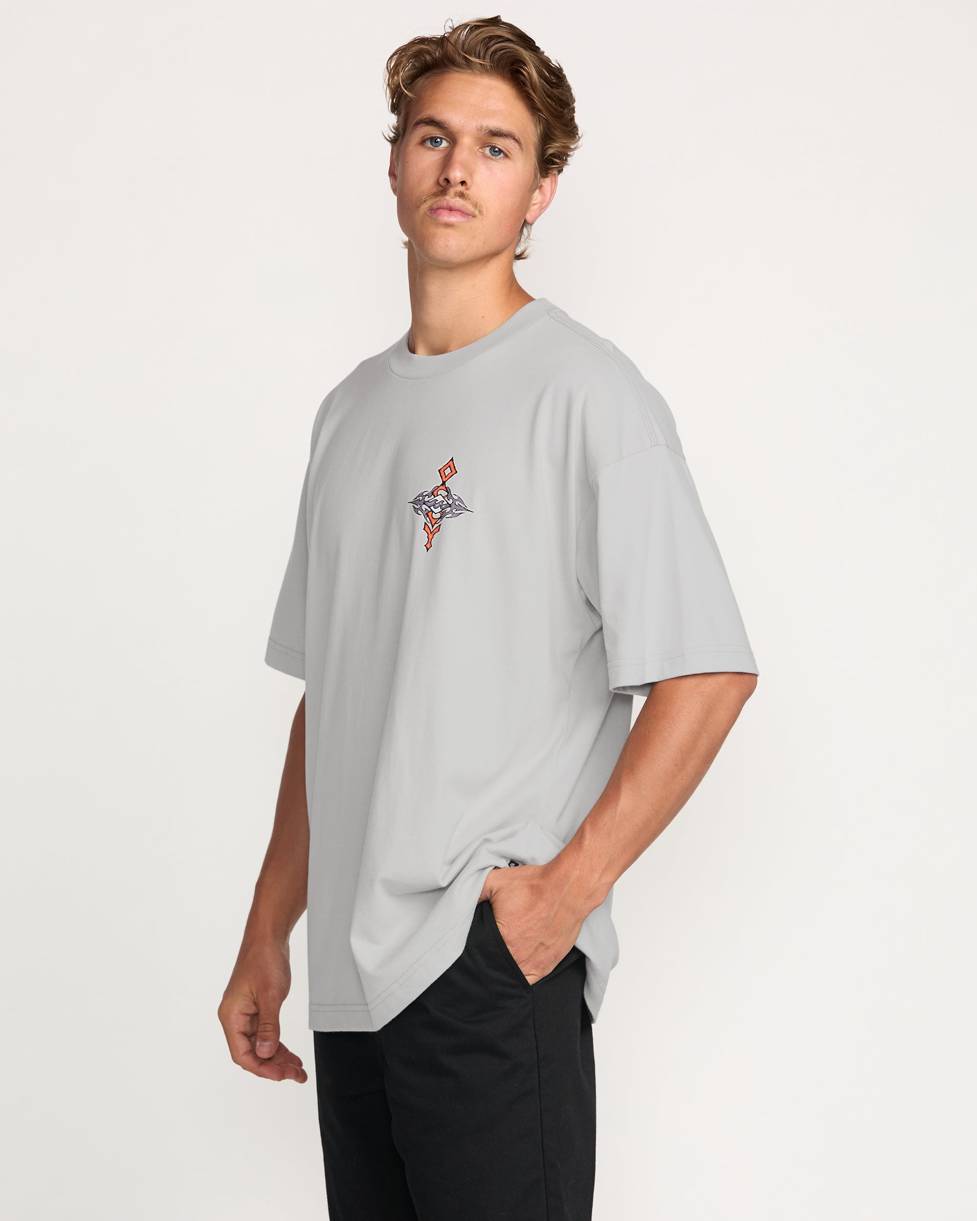 Occy OG Tee - Silver - Image 8