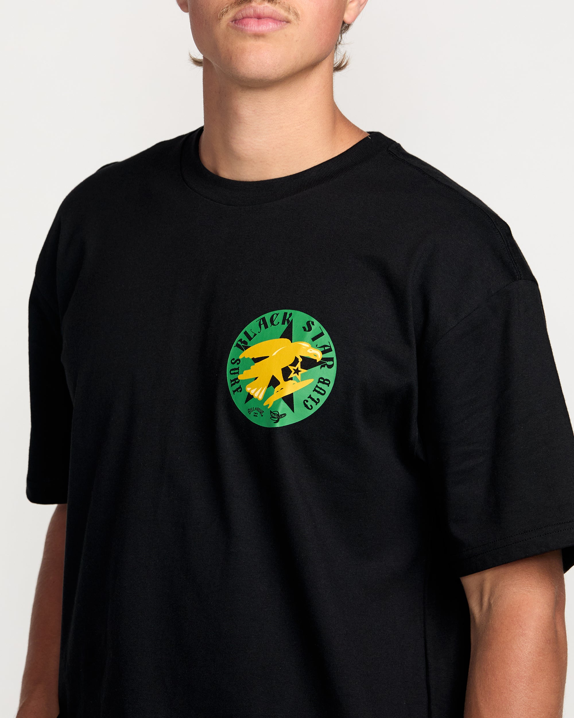 Billabong x Mami Wata Black Star Regular Tee - Black - Image 9