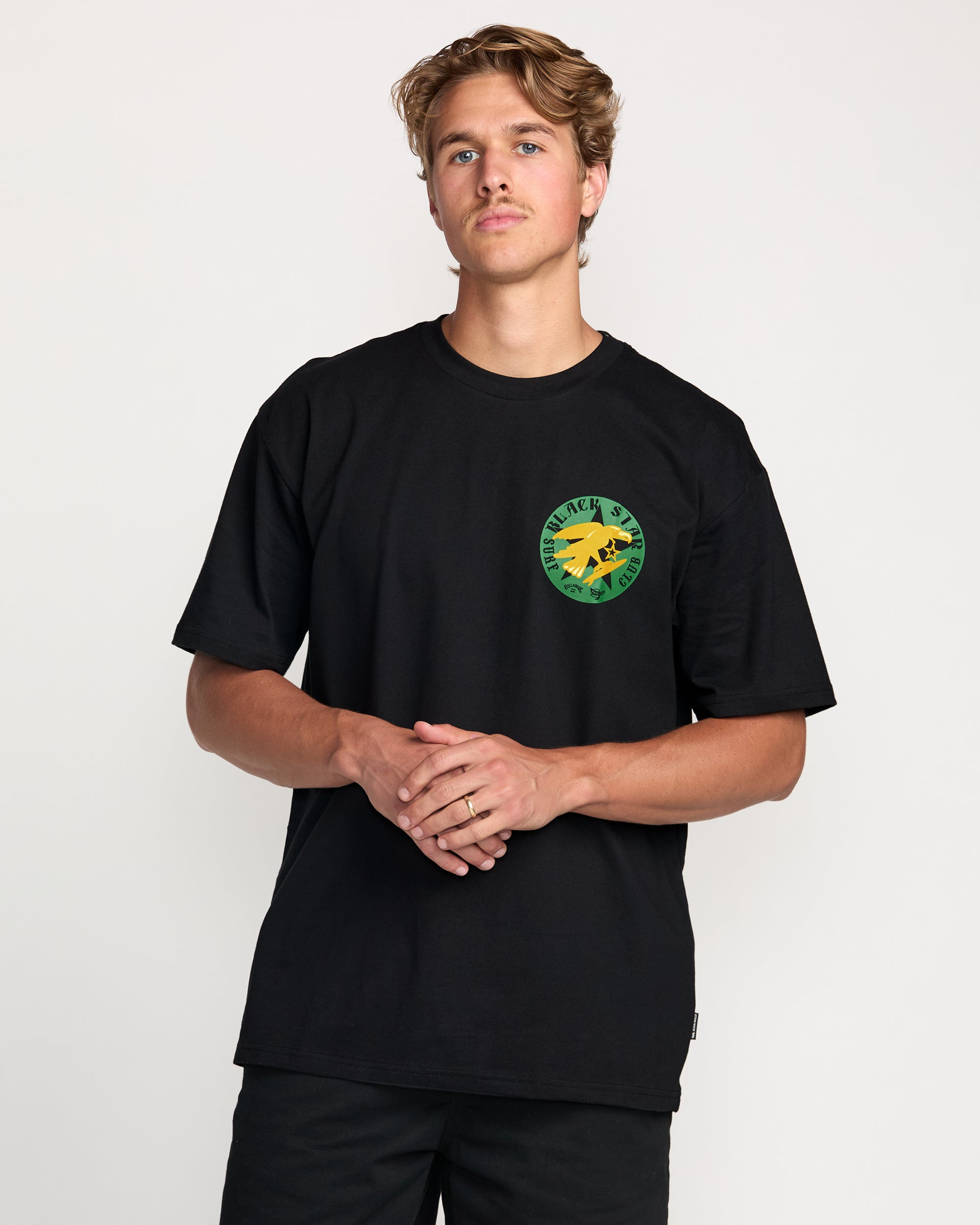 Billabong x Mami Wata Black Star Regular Tee - Black - Image 2