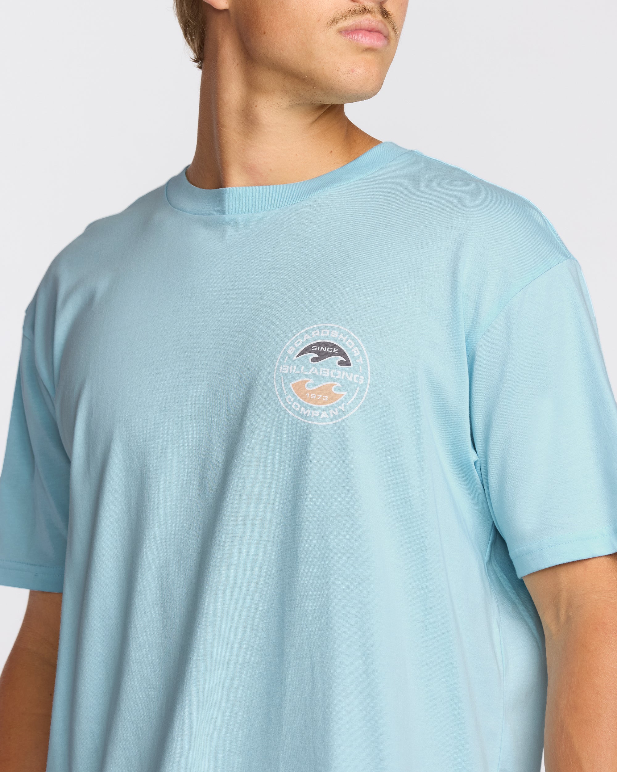 Hollow Premium Short Sleeve T-Shirt - Coastal Blue - Image 5