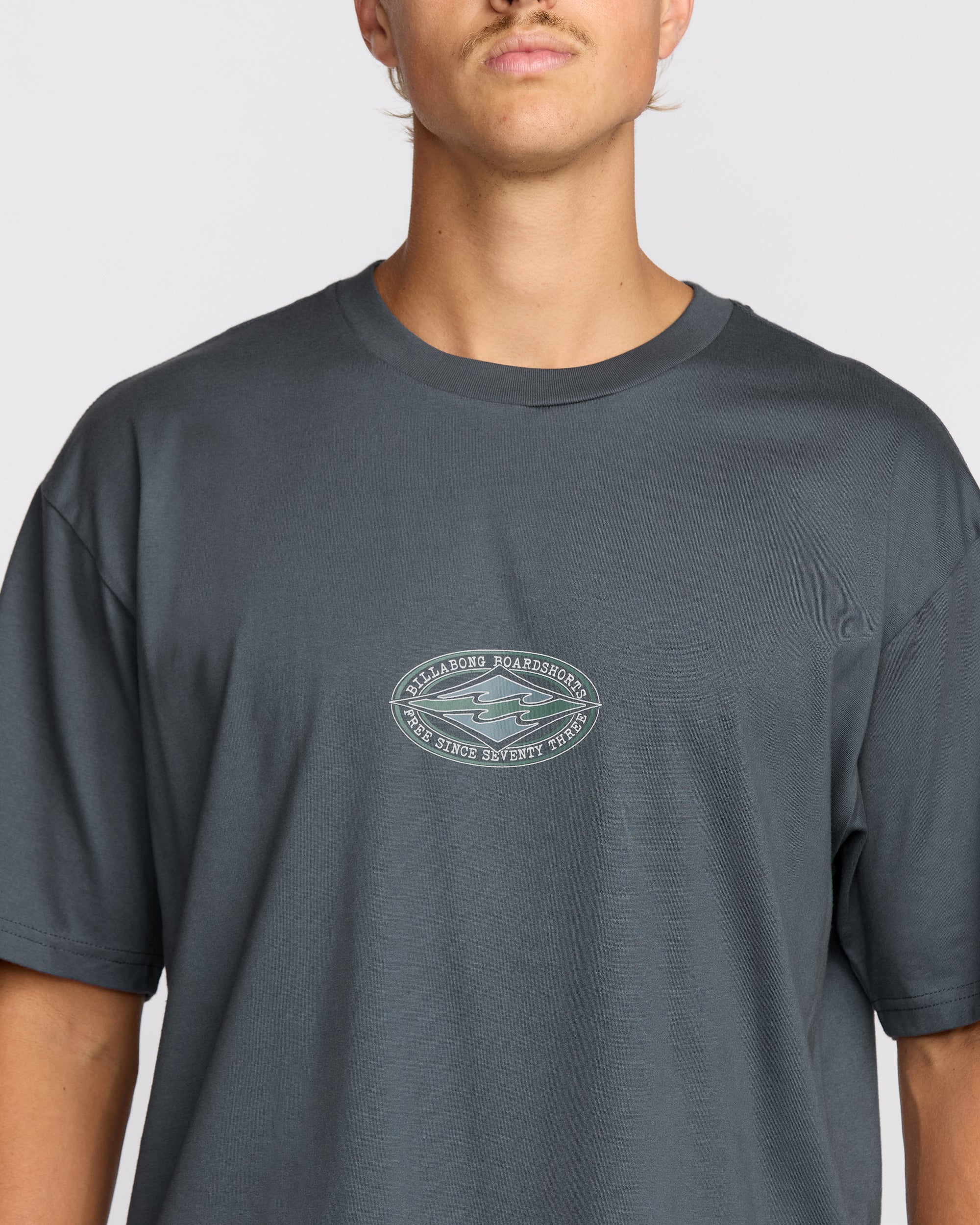 Rotor Diamond Regular Short Sleeve T-Shirt - Midnight Blue - Image 5