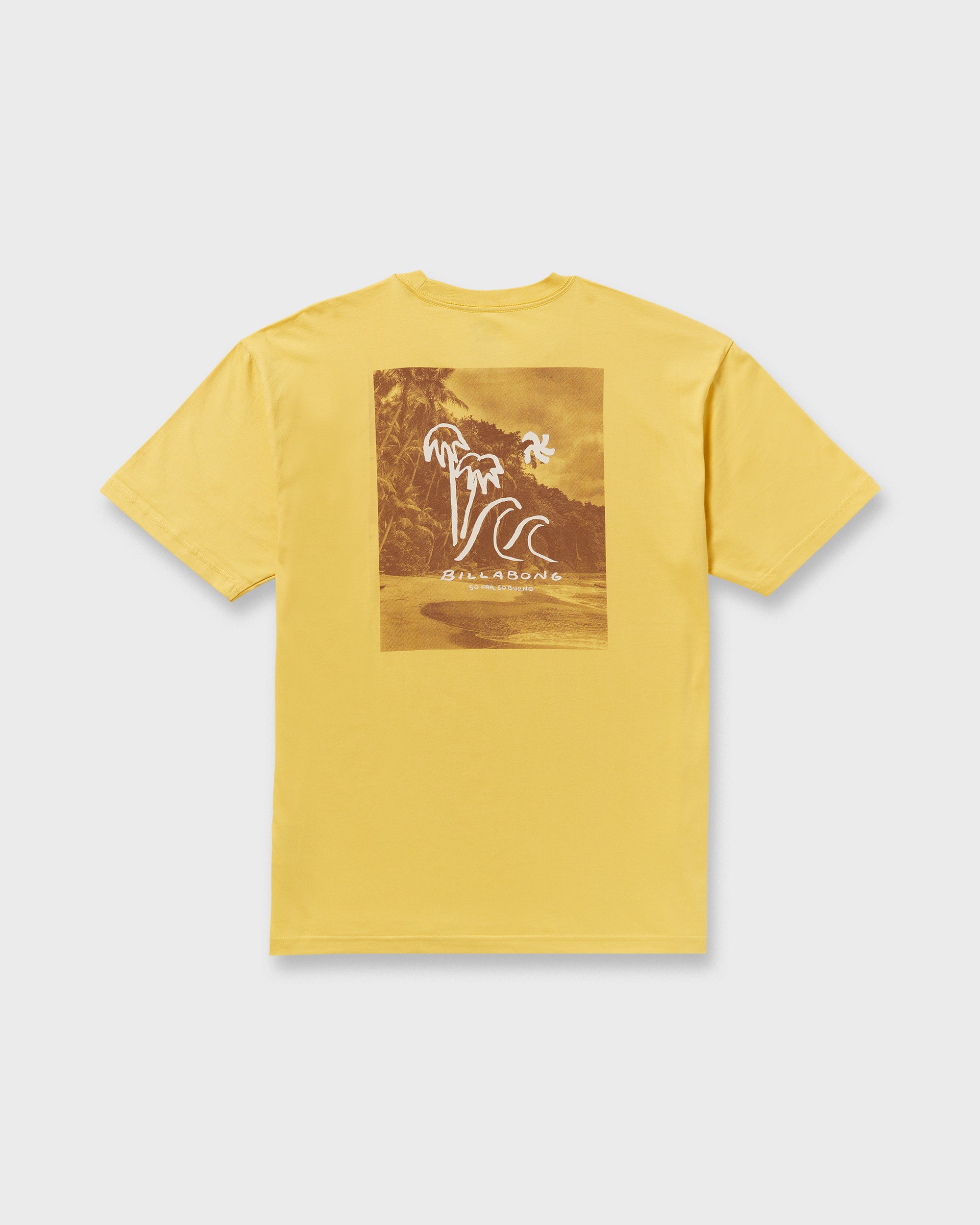 So Far Regular Short Sleeve T-Shirt - Dust Yellow - Image 8