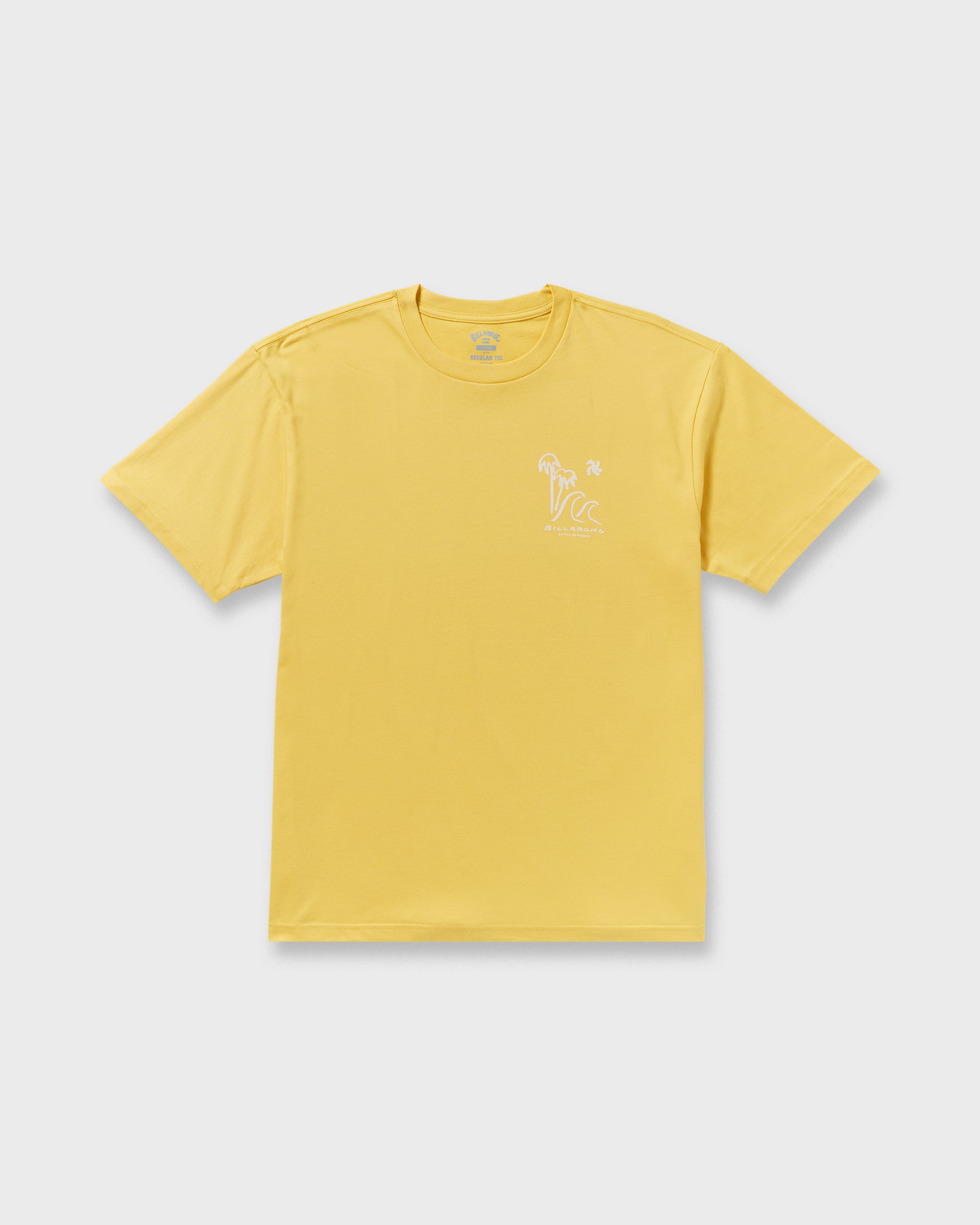 So Far Regular Short Sleeve T-Shirt - Dust Yellow - Image 7