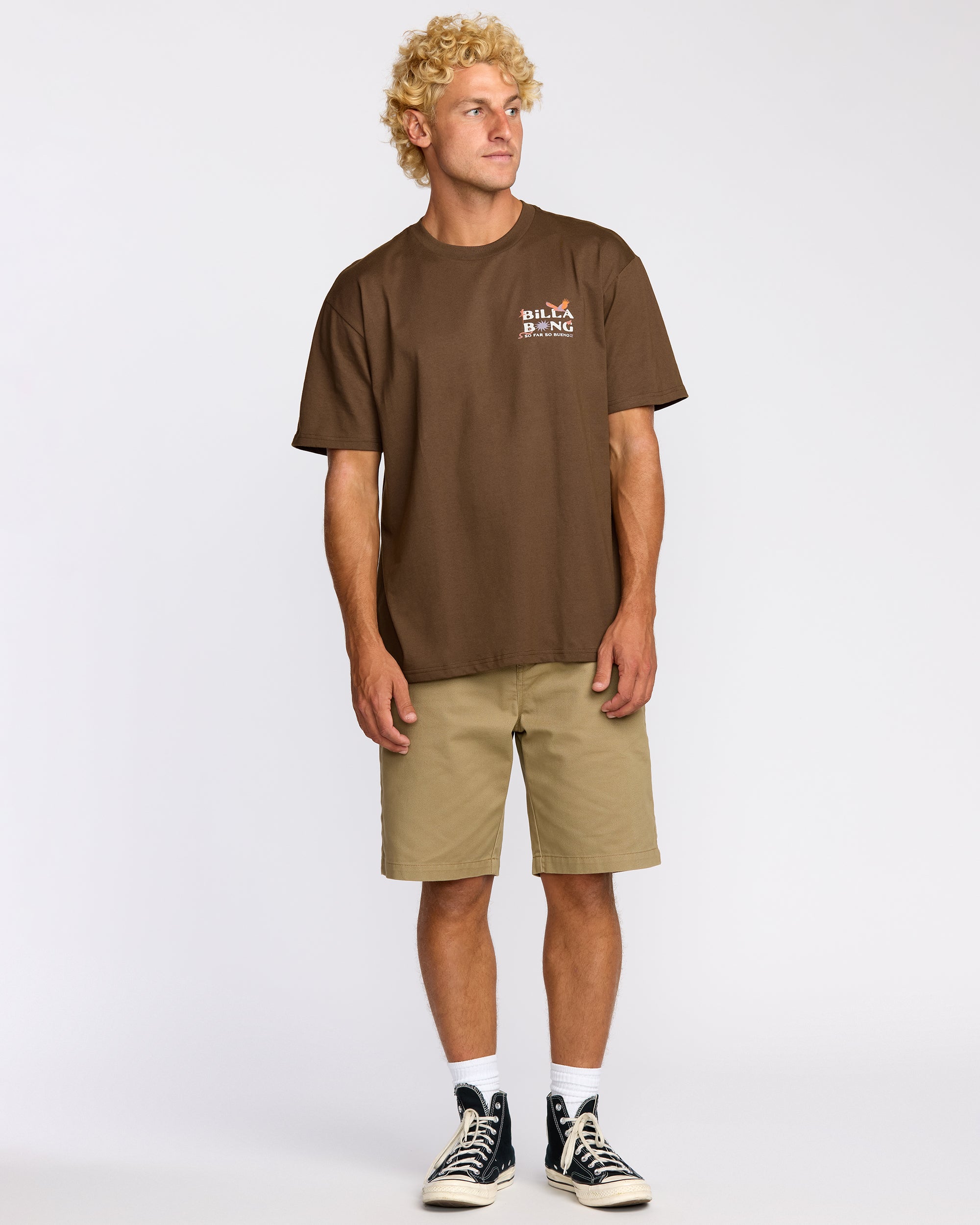Land To Sea Regular Short Sleeve T-Shirt - Rustic Brown - Image 4