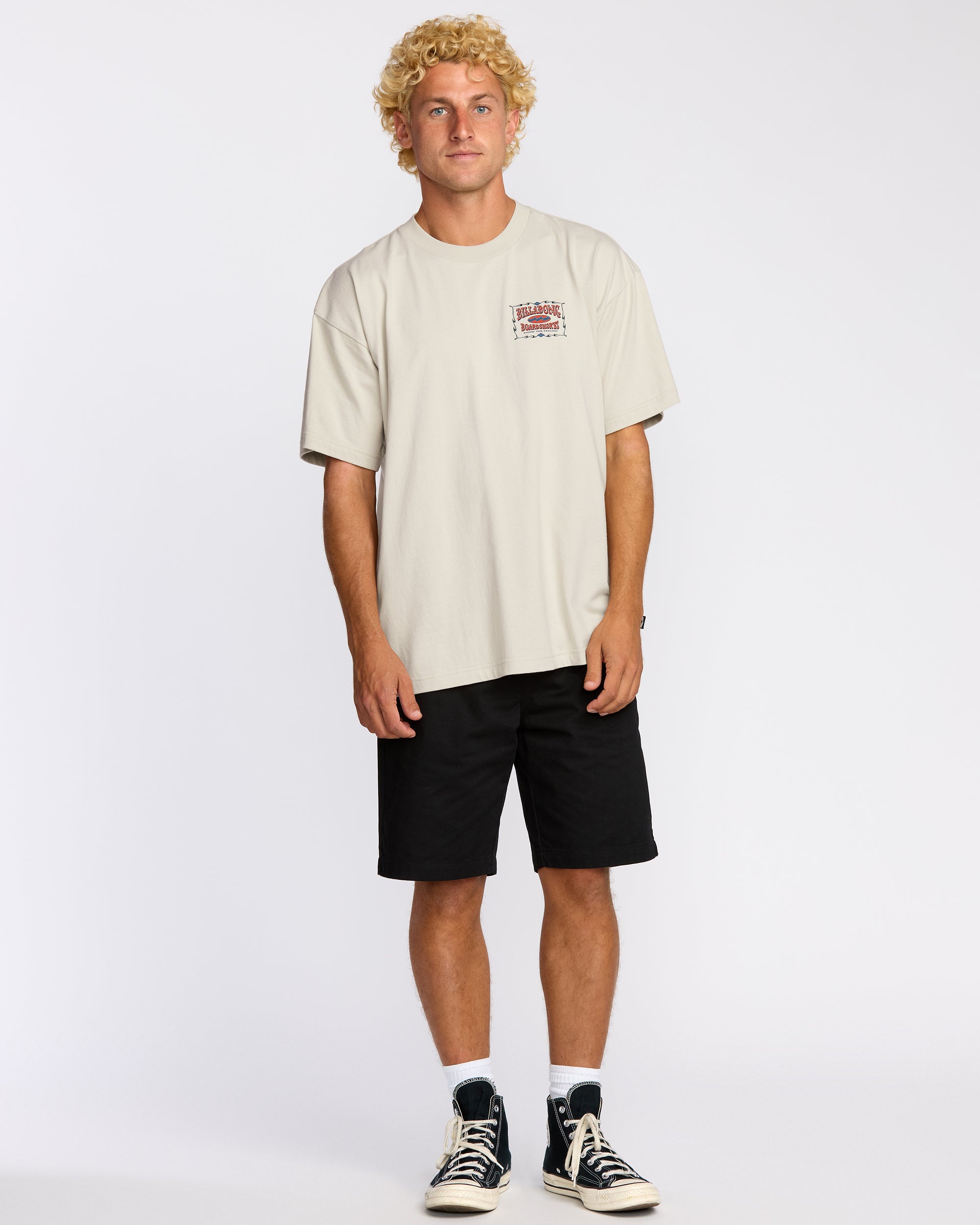Double Spread OG Short Sleeve T-Shirt - Chino - Image 8