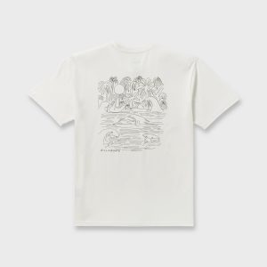 Scenes Regular Short Sleeve T-Shirt - Off White