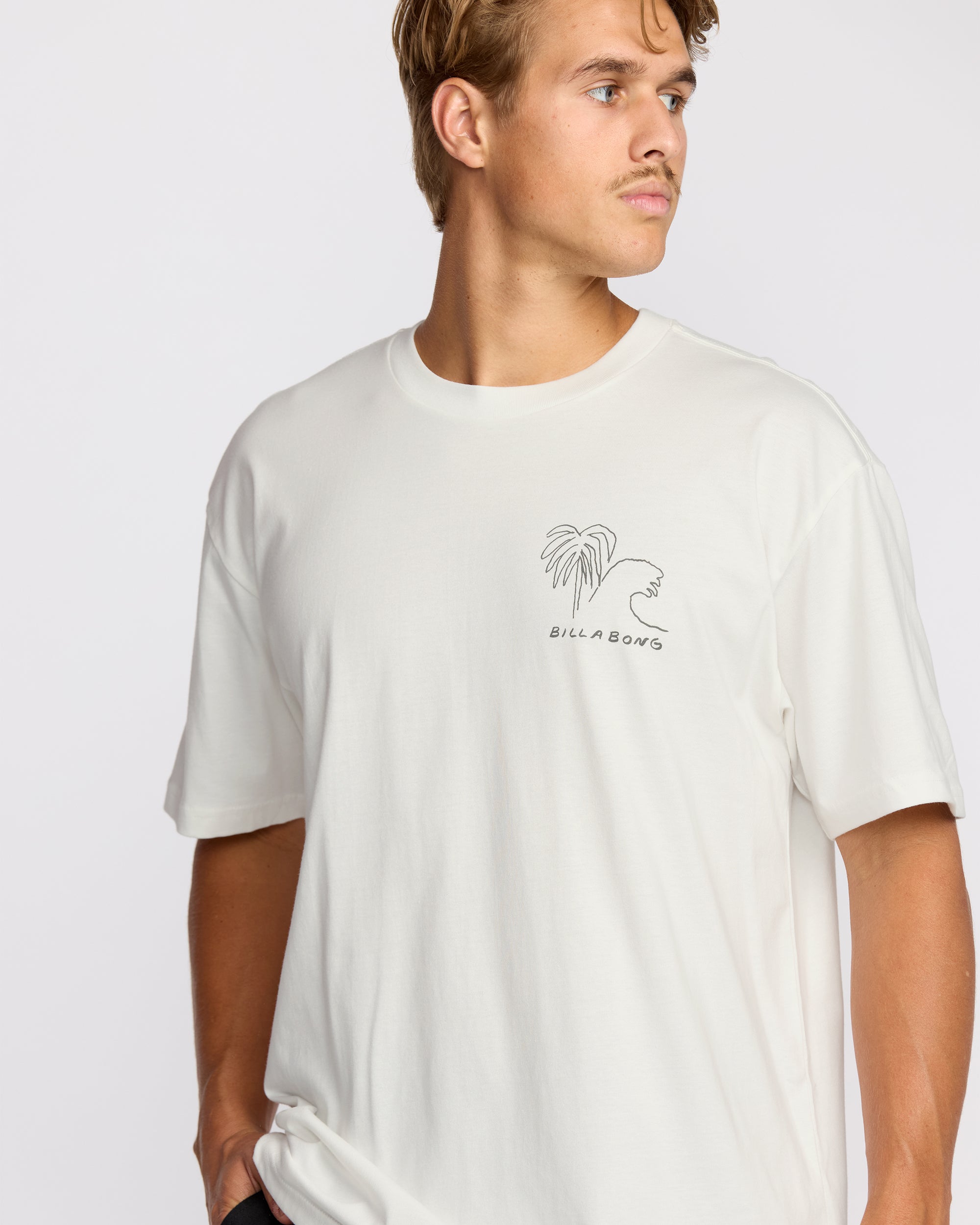 Scenes Regular Short Sleeve T-Shirt - Off White - Image 4