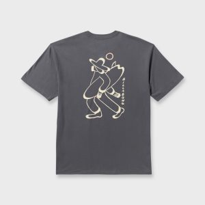 Up The Beach Regular Short Sleeve T-Shirt - Char