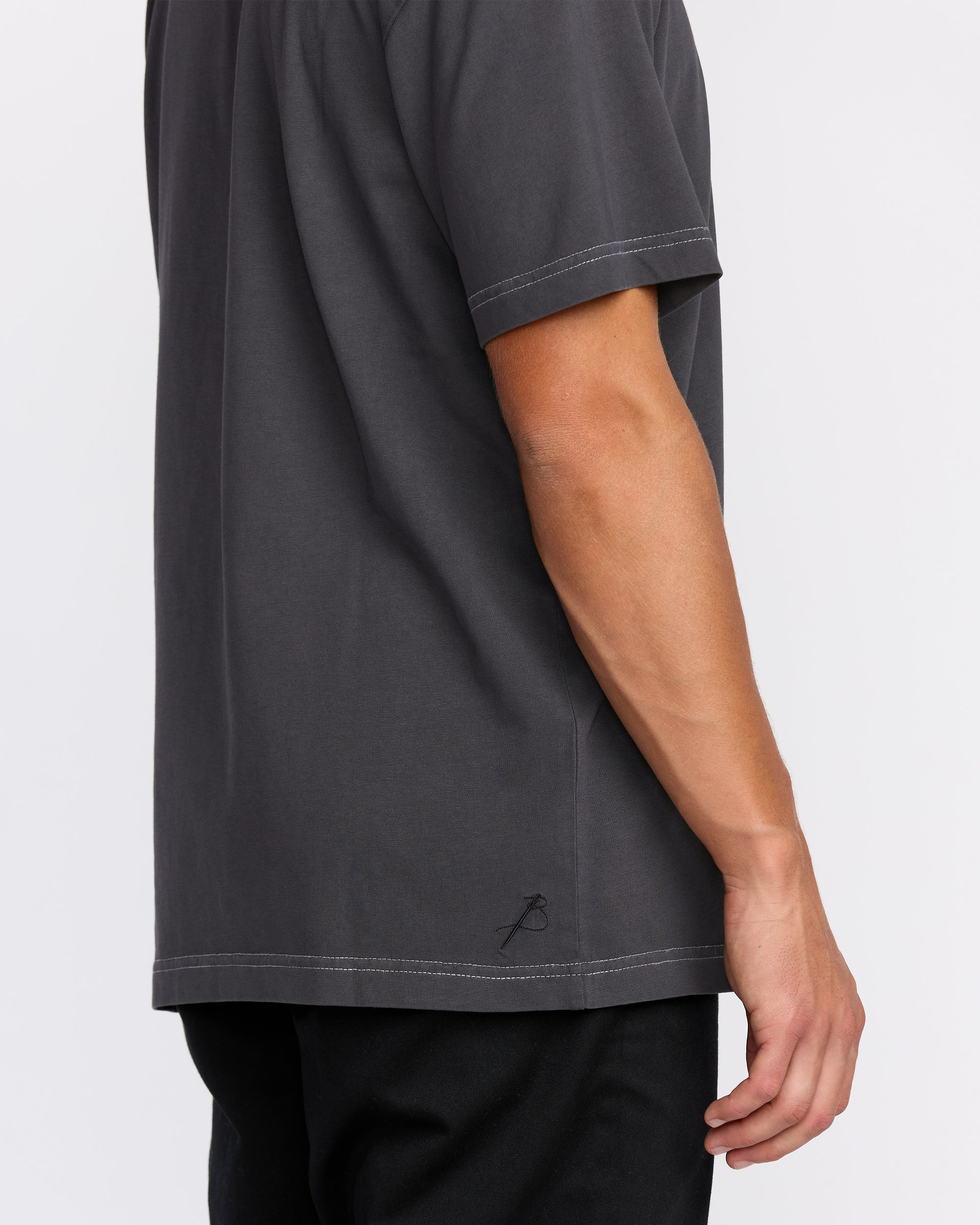 Bird Of Prey Garage OG Short Sleeve T-Shirt - Washed Black - Image 10