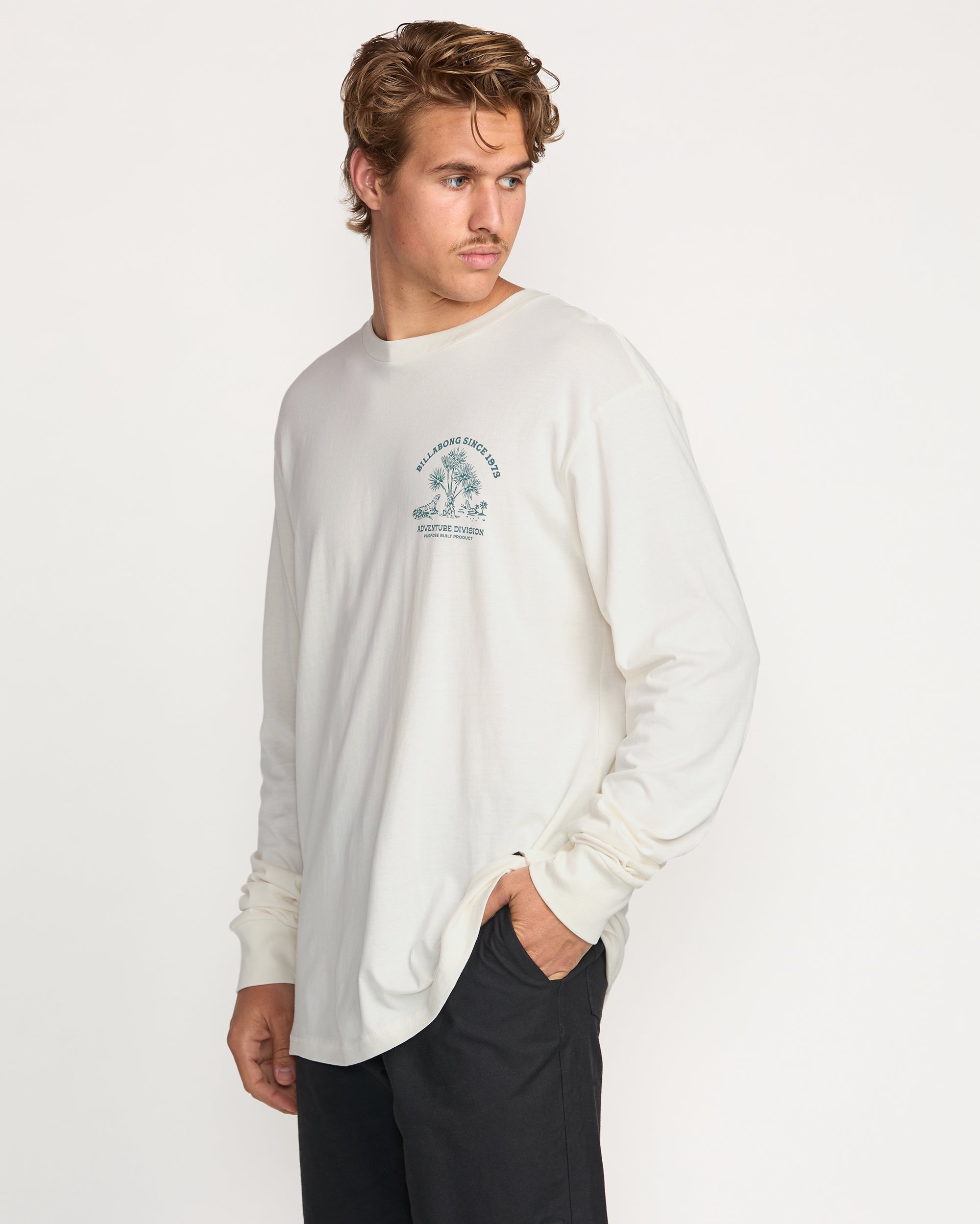 Dusty Road A/Div Long Sleeve Tee - Off White - Image 6