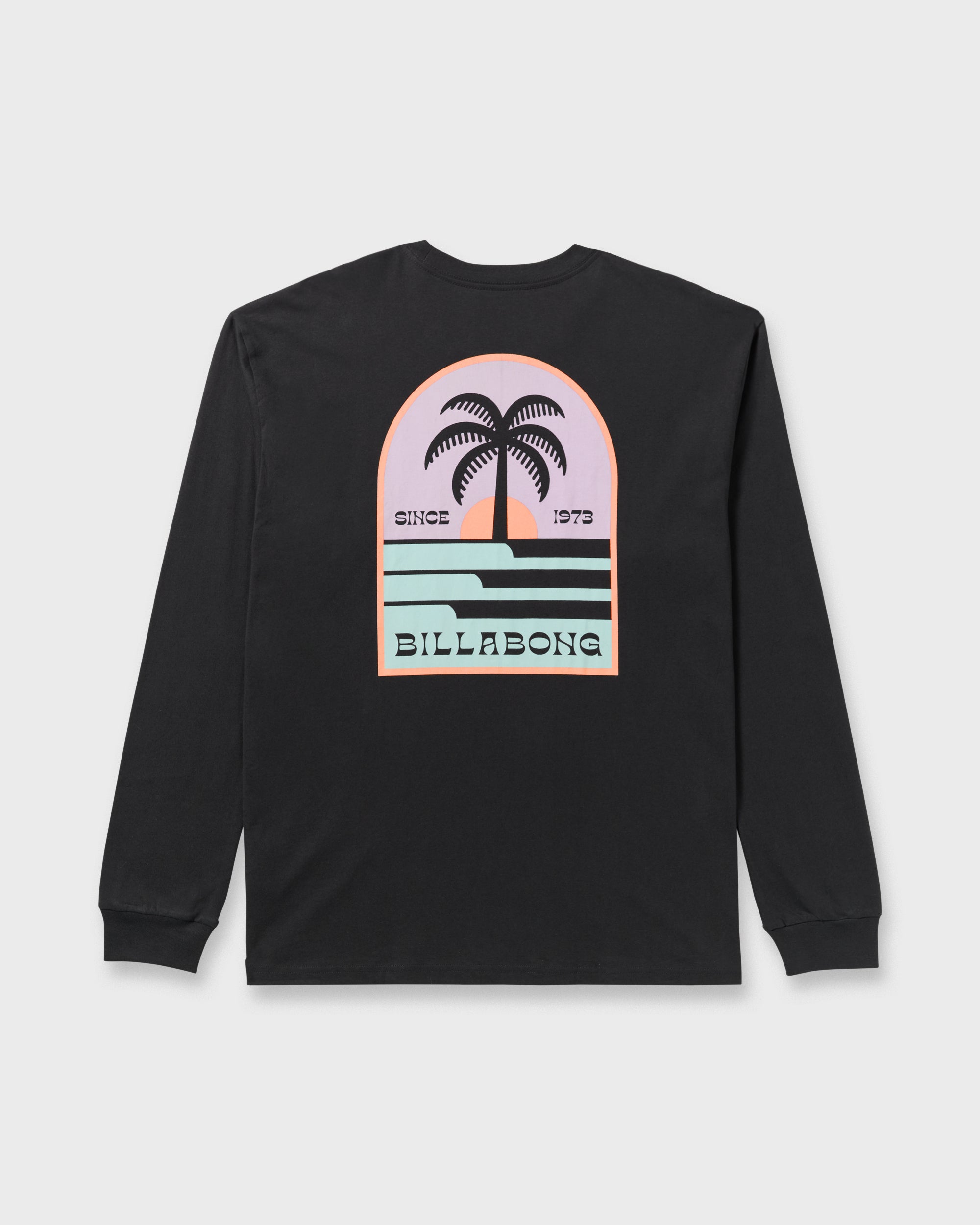 Portal Regular Long Sleeve T-Shirt - Washed Black - Image 8