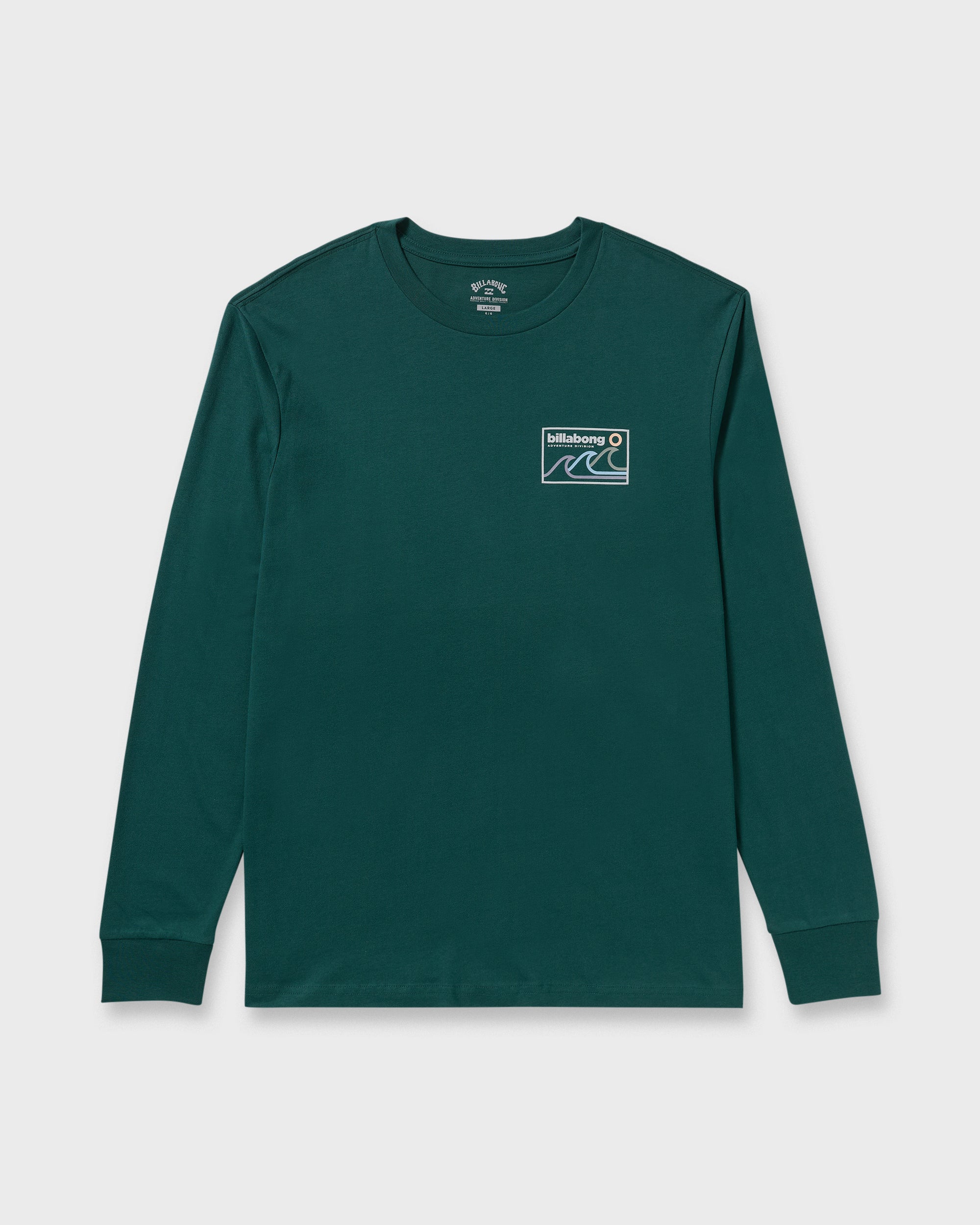 Range A/Div Long Sleeve T-Shirt - Spruce Green - Image 6