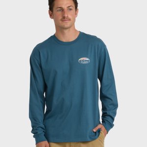 Runner Regular Long Sleeve T-Shirt - Real Teal