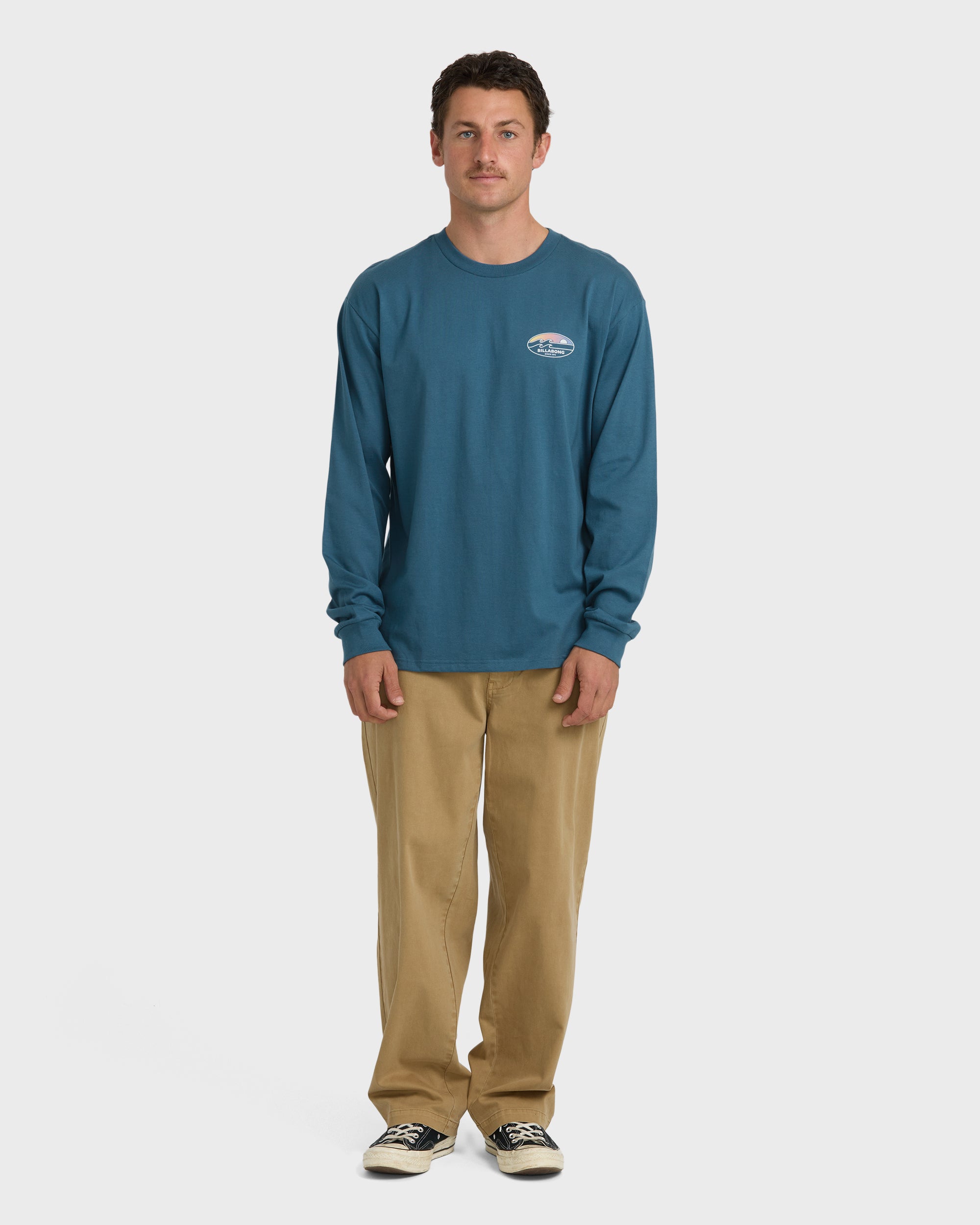 Runner Regular Long Sleeve T-Shirt - Real Teal - Image 4