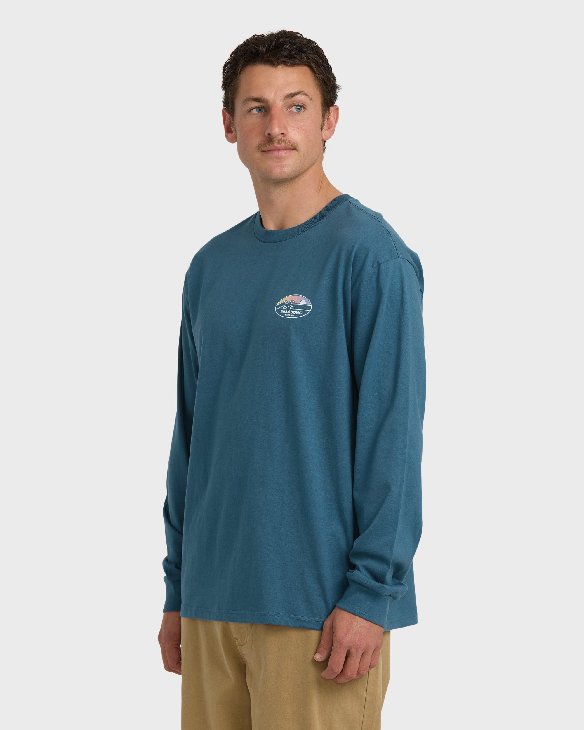 Runner Regular Long Sleeve T-Shirt - Real Teal - Image 3