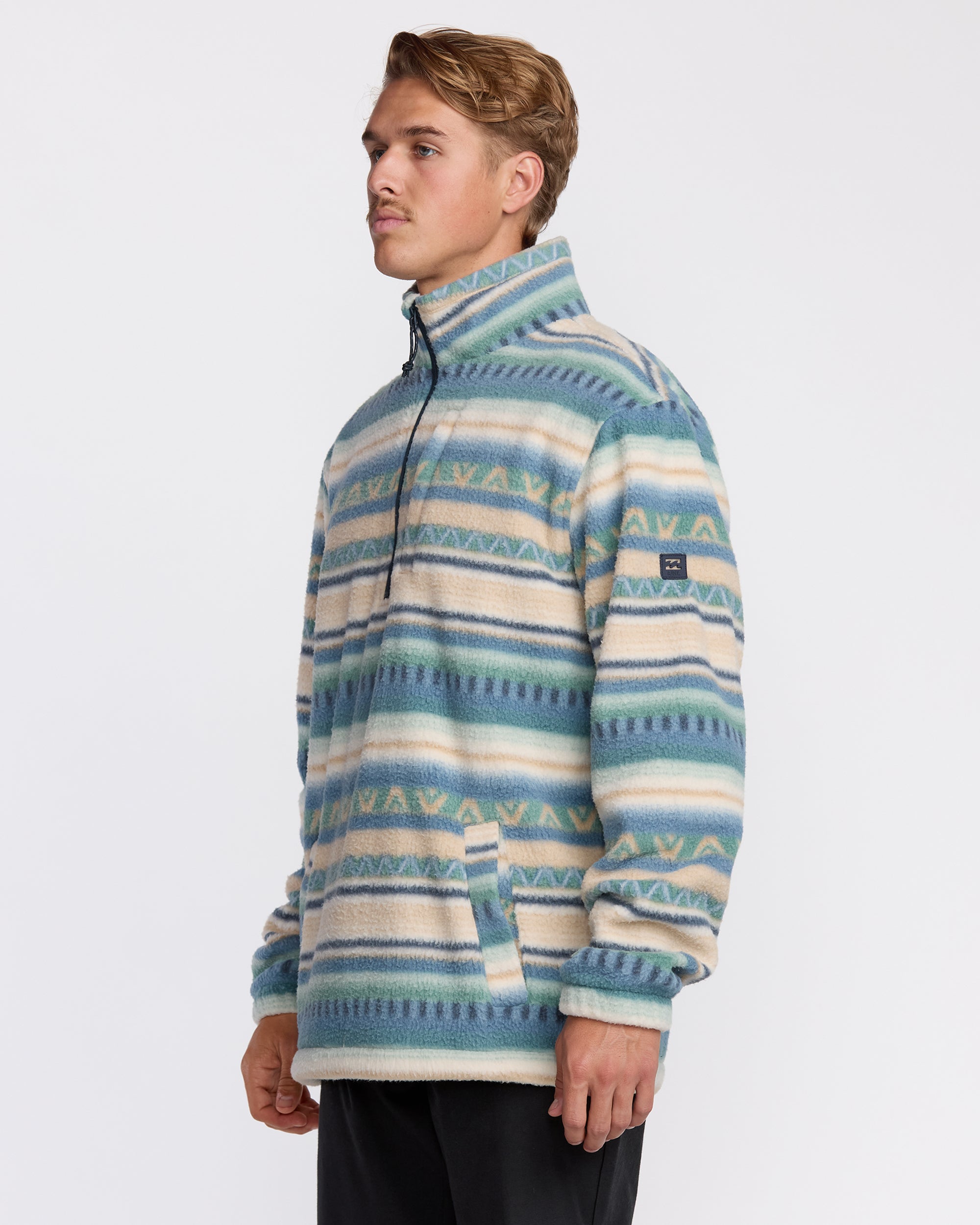Boundary Mock Sweatshirt - Silver Birch - Image 4