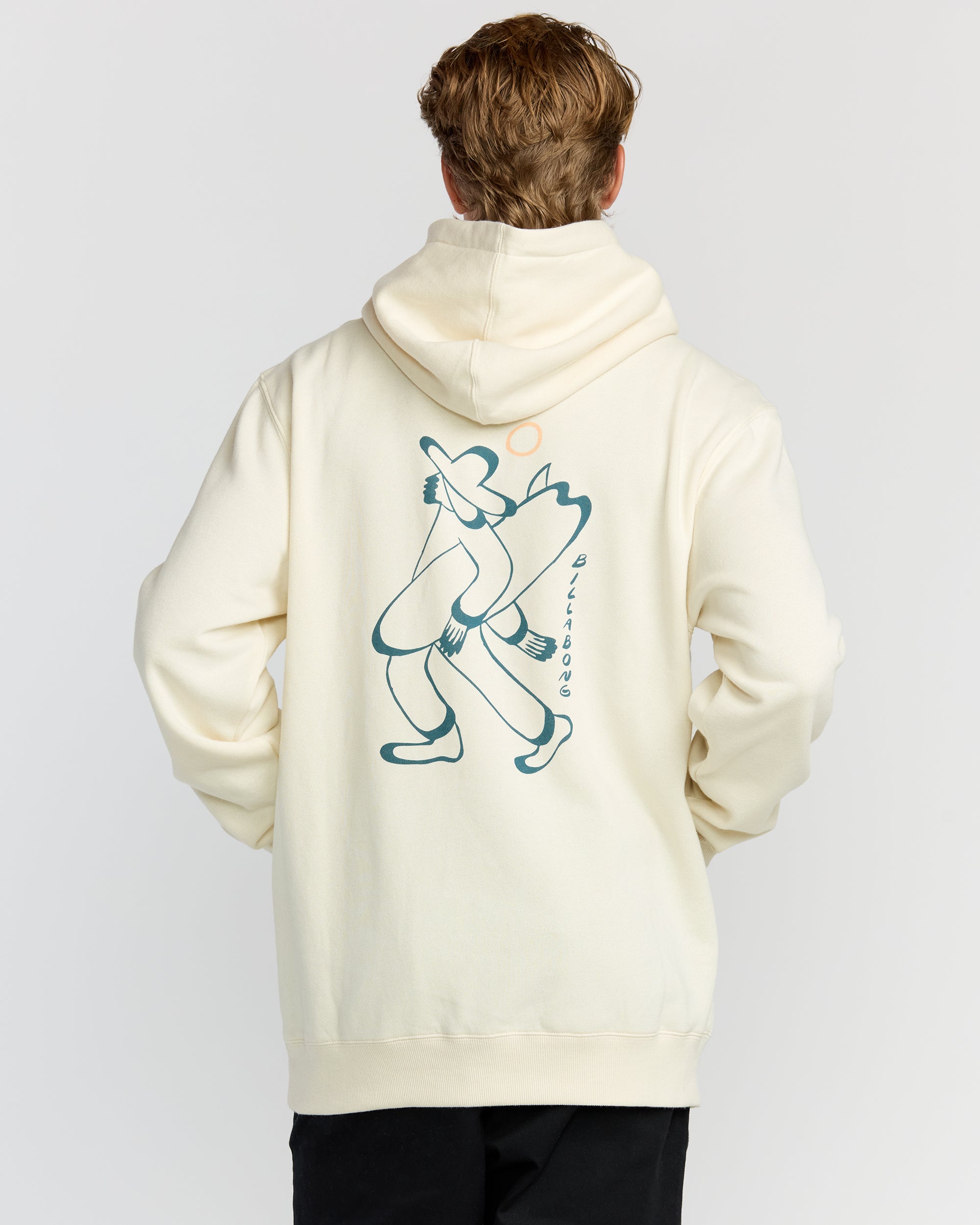 Up The Beach Pullover Sweatshirt - Off White - Image 6