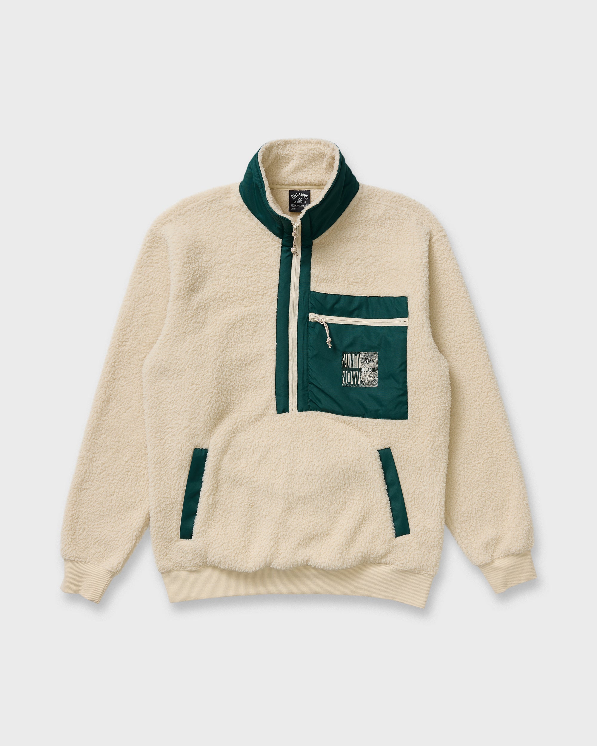 Salinity Now Boundary Mock Neck Sweatshirt - Chino - Image 6