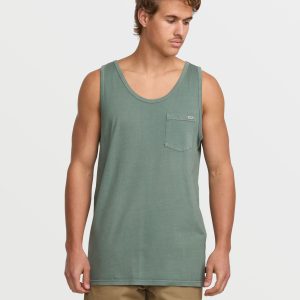 Essential Premium Wave Wash Tank - Dark Slate