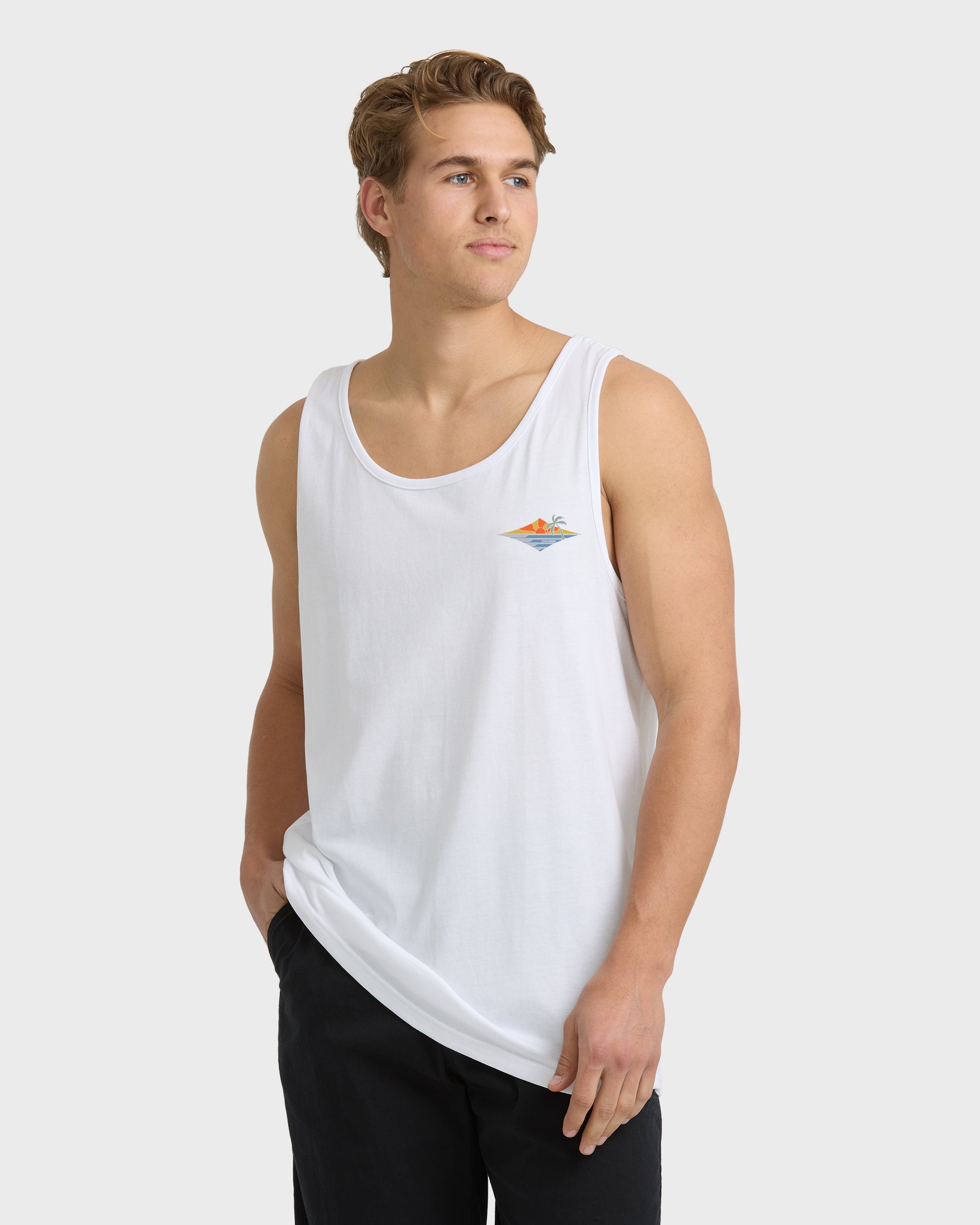 Point Of View Premium Tank - White