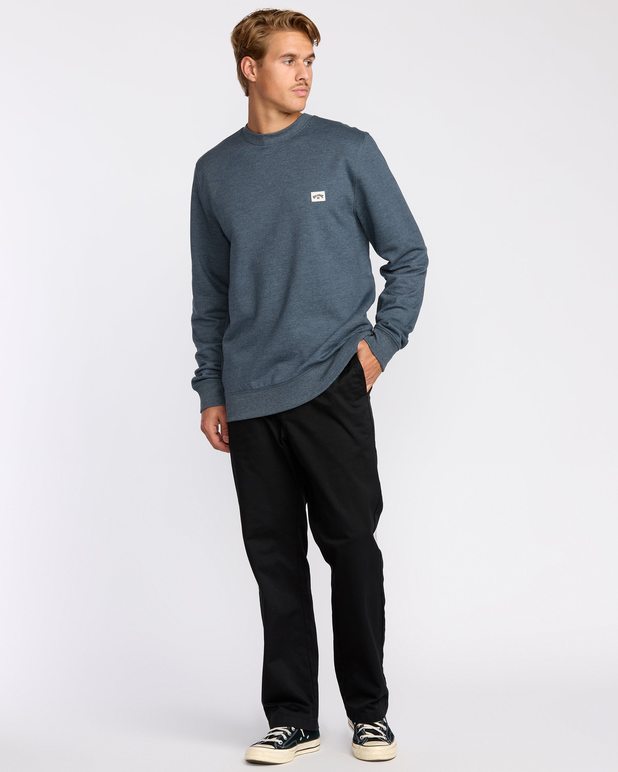 All Day Crewneck Sweatshirt - Midnight Blue - Image 3