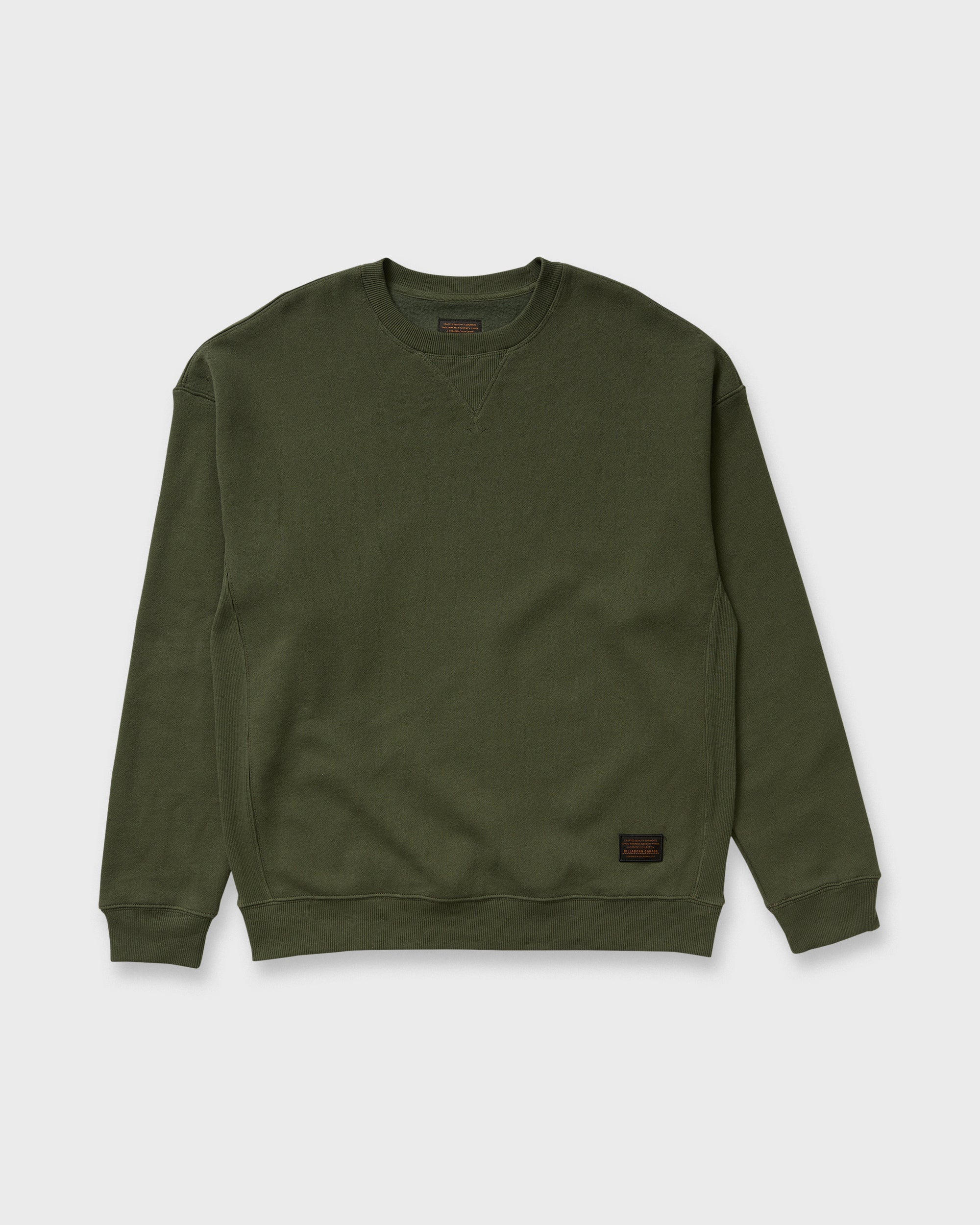 Fort Garage Crewneck Sweatshirt - Olive - Image 6