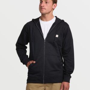 All Day Zip Sweatshirt - Black