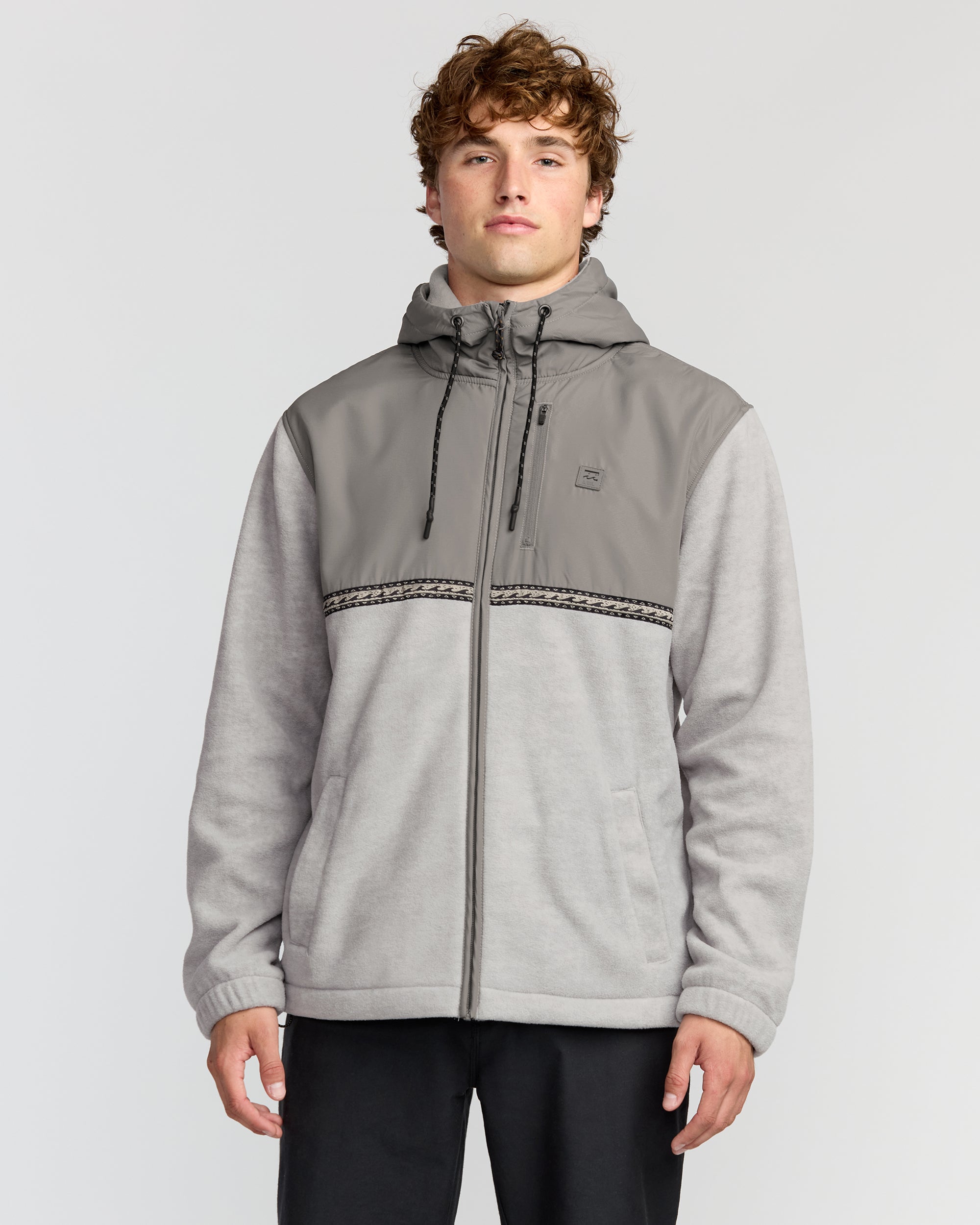 Boundary Lite Zip Sweatshirt - Gray Heather