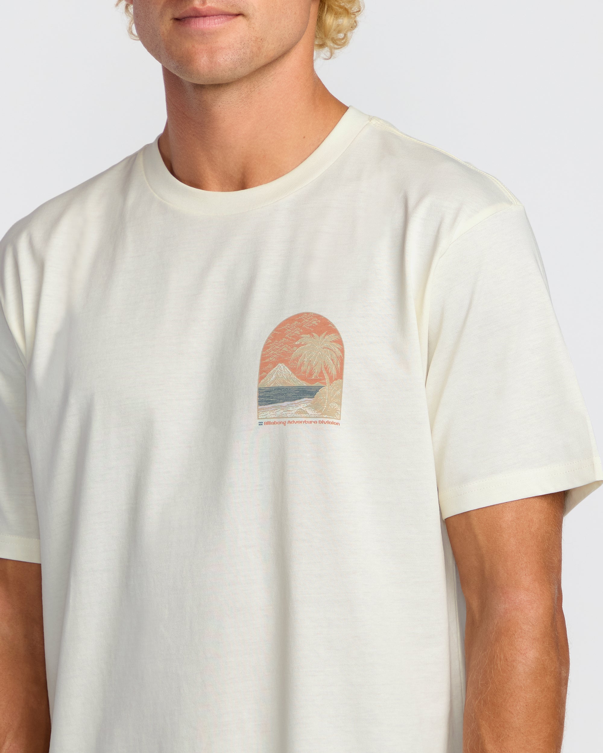 Coastal Range A/Div Short Sleeve T-Shirt - Off White - Image 5