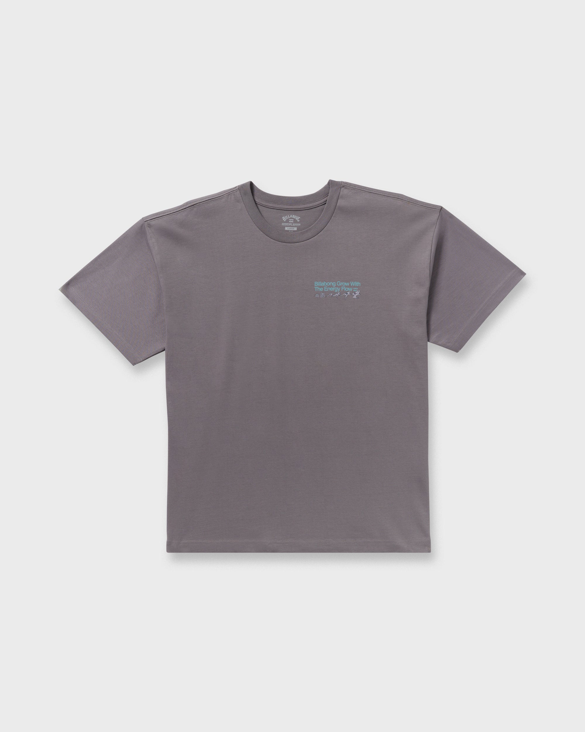 Grow OG A/Div Short Sleeve T-Shirt - Grey Violet - Image 7