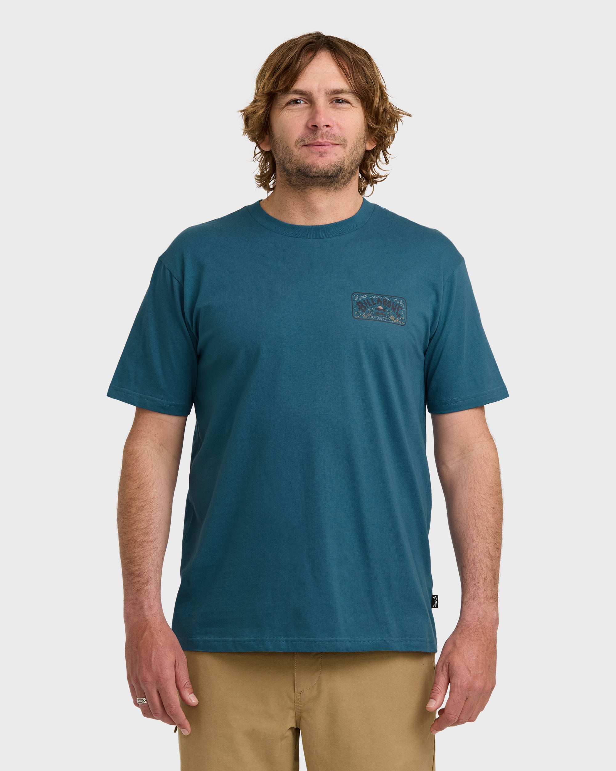 A/Div Scenic Arch Short Sleeve T-Shirt - Real Teal