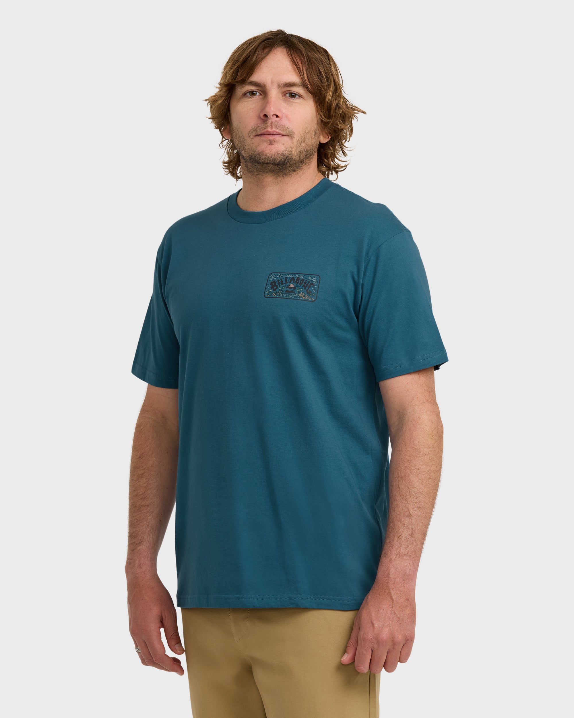 A/Div Scenic Arch Short Sleeve T-Shirt - Real Teal - Image 3