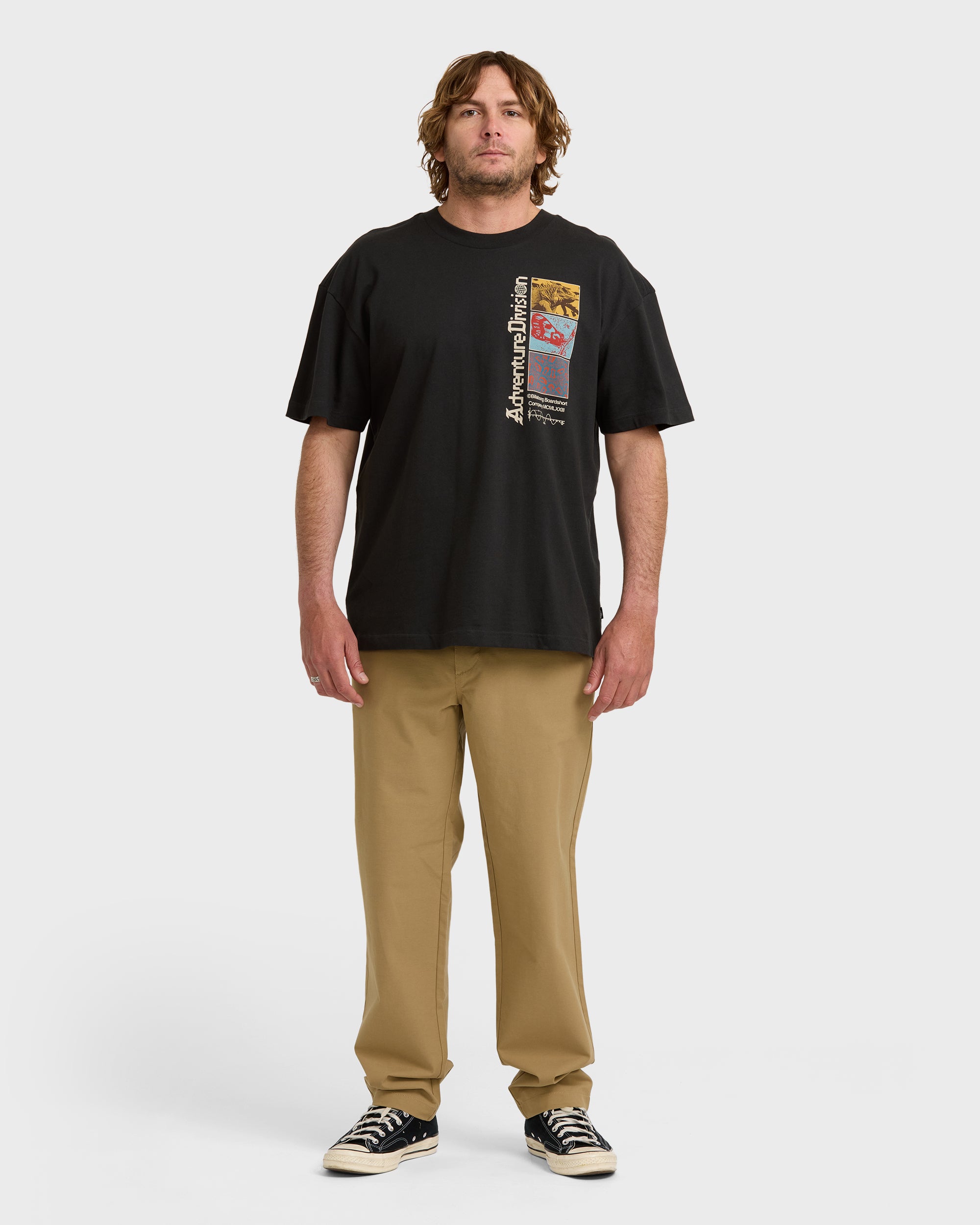 A/Div Evolve OG Short Sleeve T-Shirt - Washed Black - Image 4