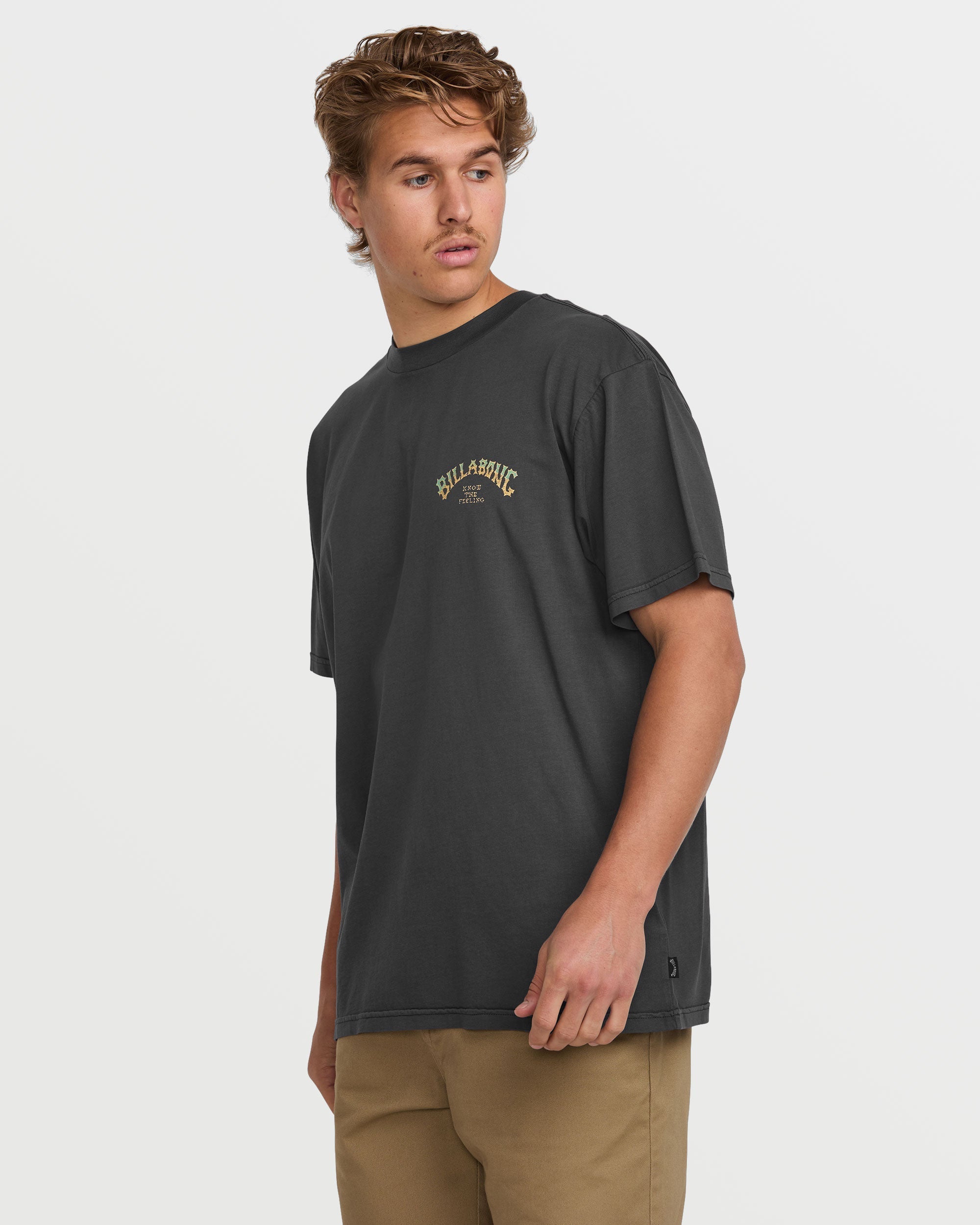 Hack Premium Wave Wash Tee - Washed Black - Image 3
