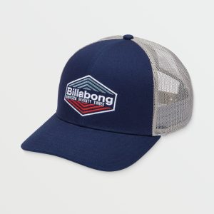 Walled Trucker Hat - Dark Navy