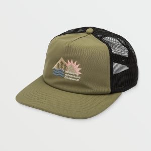 A/Div Trailblaze Trucker Hat - Military