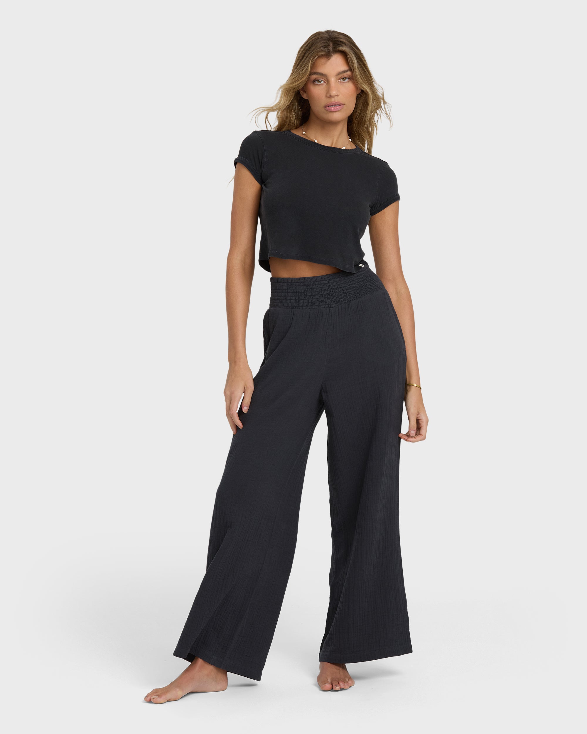 Daily Short Sleeve Tee - Black Sands - Image 3