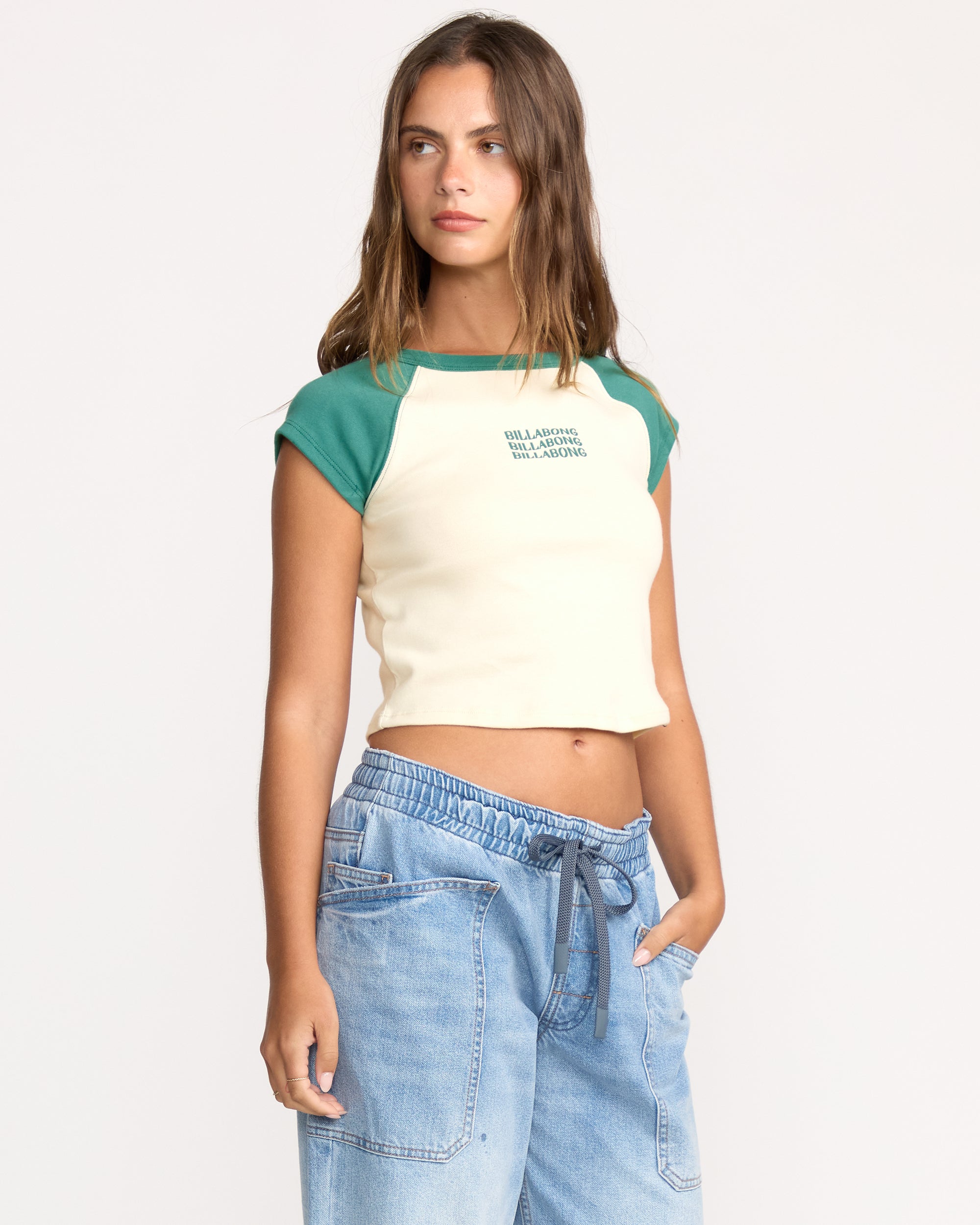 Beach Club Babe Short Sleeve T-Shirt - Evergreen - Image 4