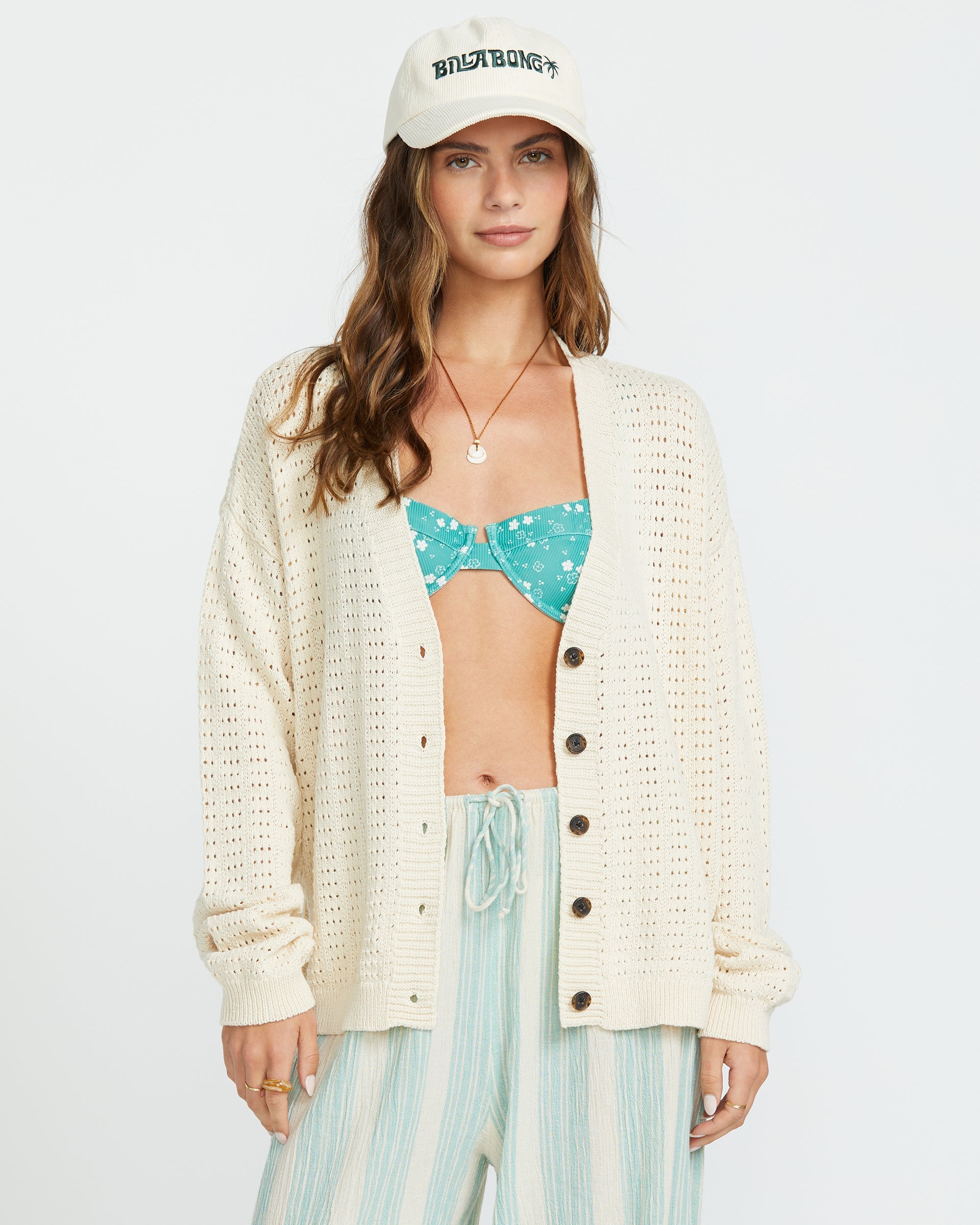Loren Cardigan - Whitecap