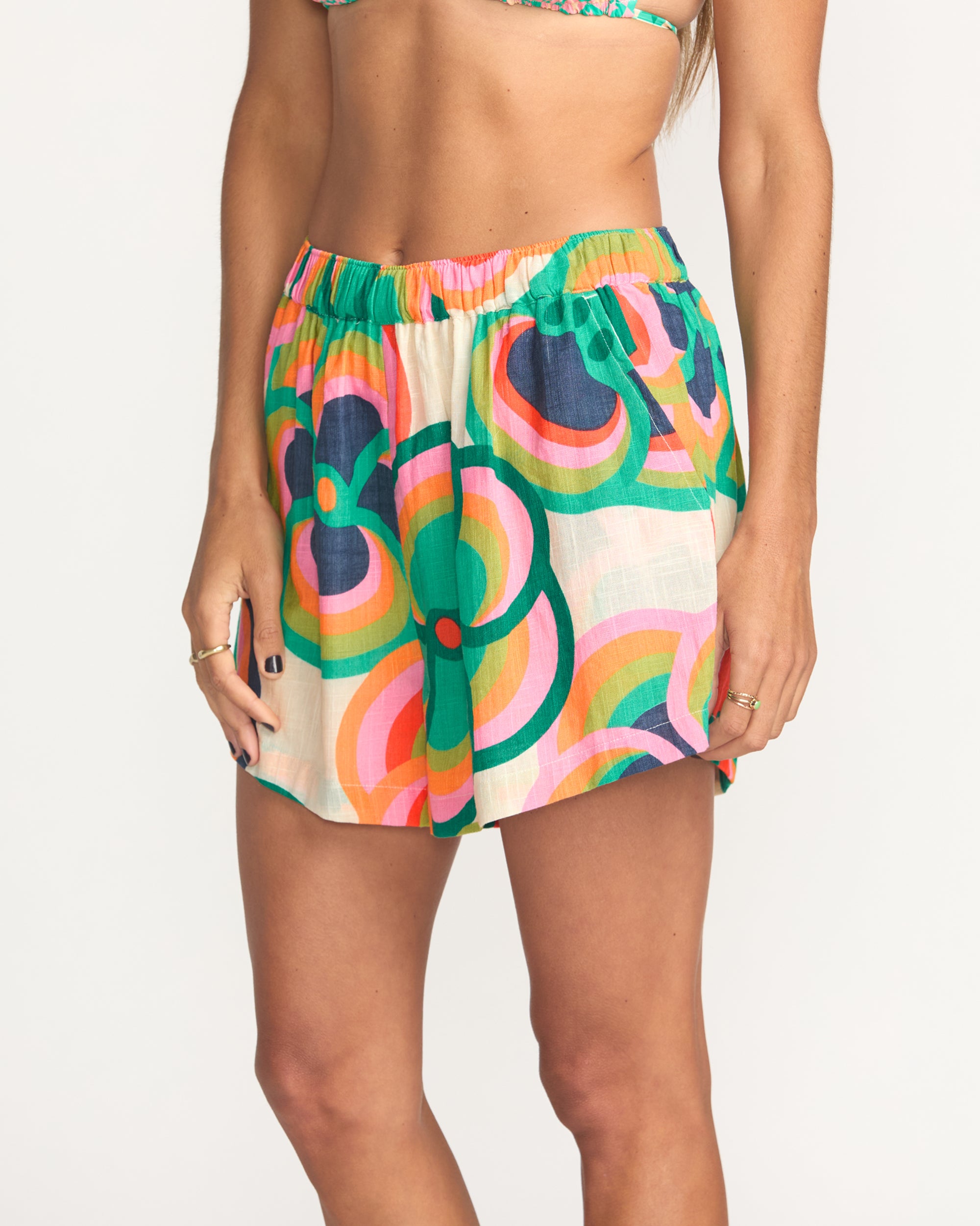 Billabong x Mami Wata Sea Ya Shorts - Multi - Image 2