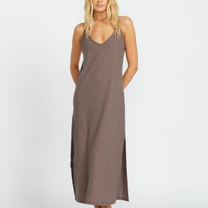 Night Waves Midi Dress - Kona