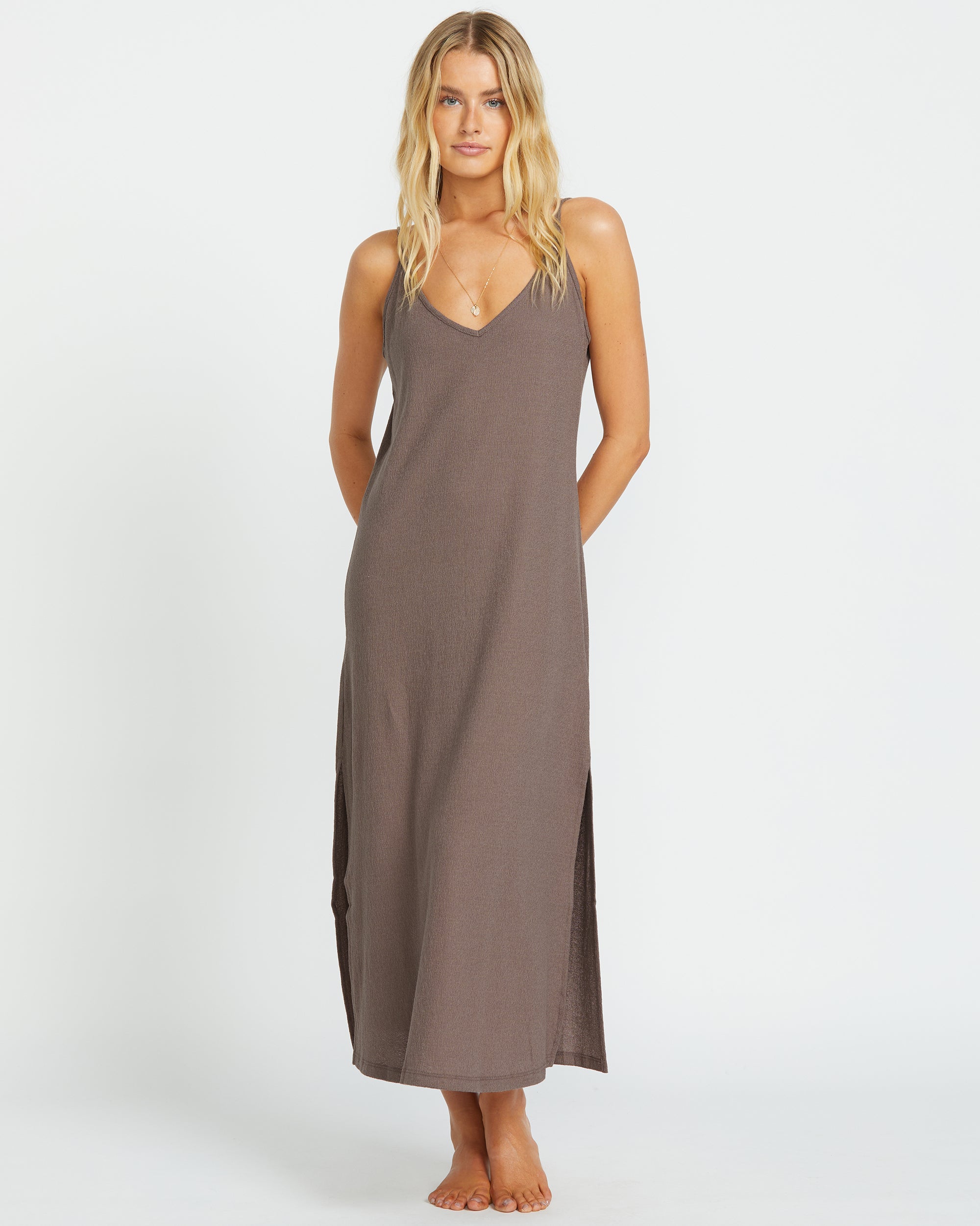 Night Waves Midi Dress - Kona