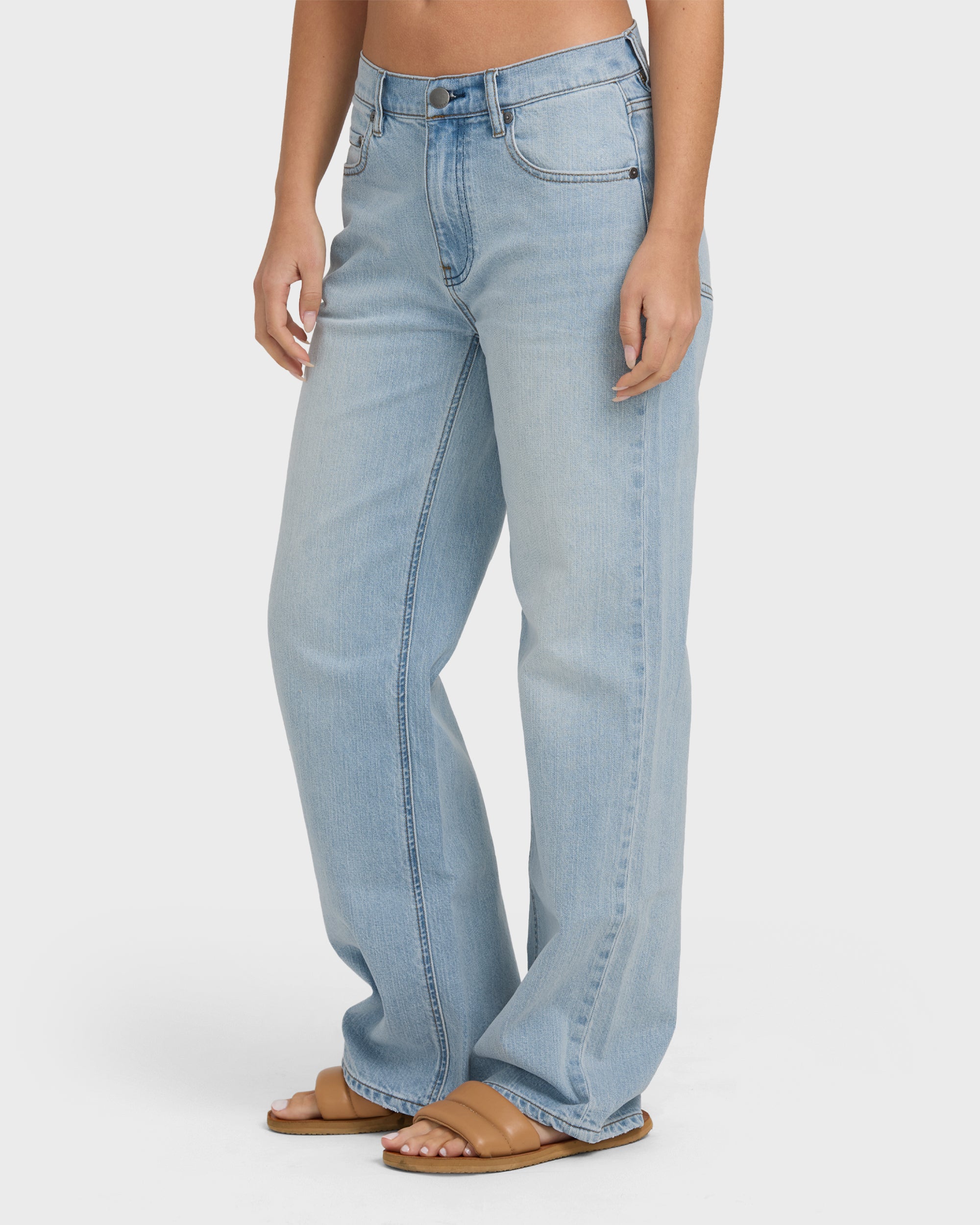 Shifter Straight Leg Pants - Blue Glass - Image 3