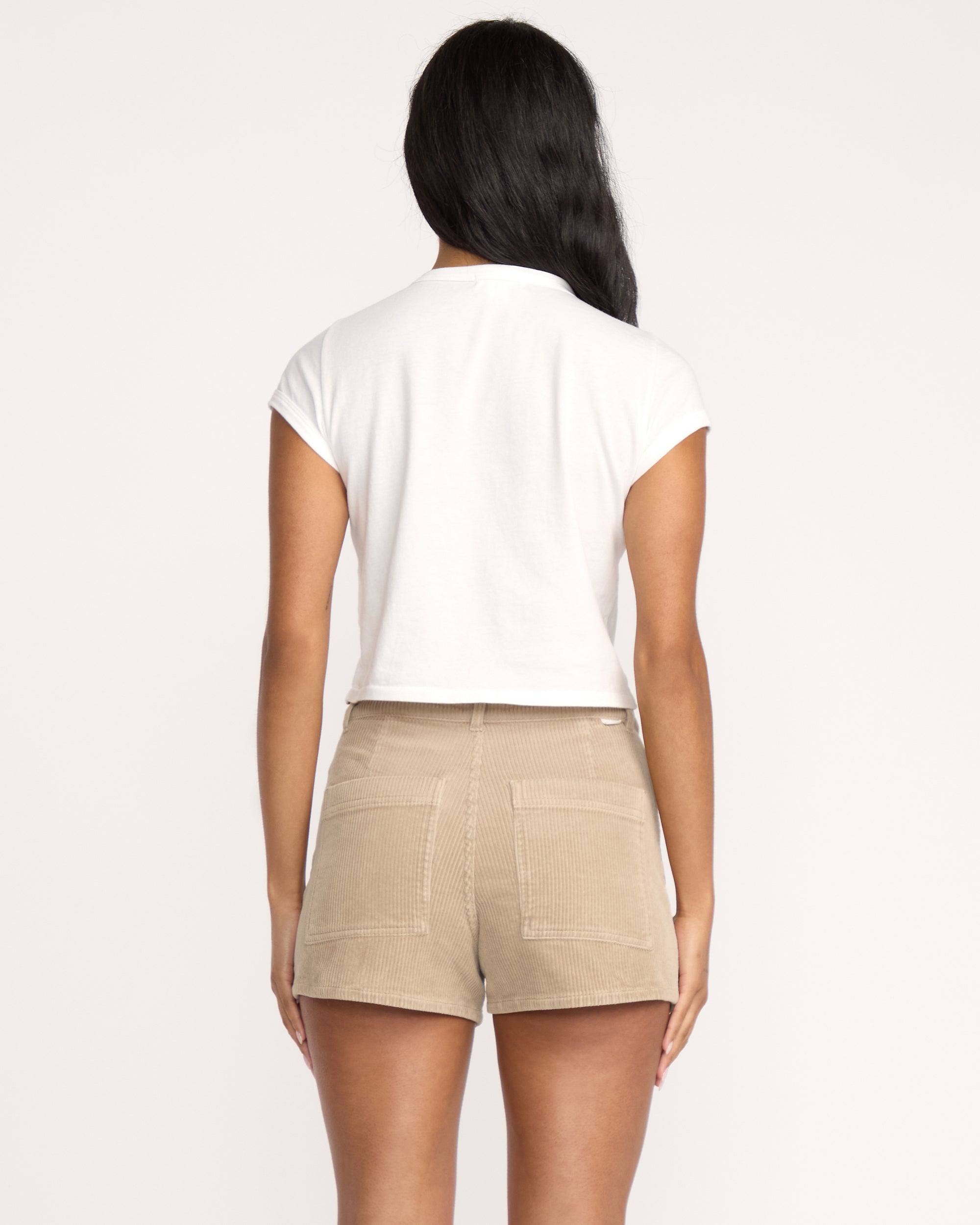 Free Fall Corduroy Shorts - Cobblestone - Image 3